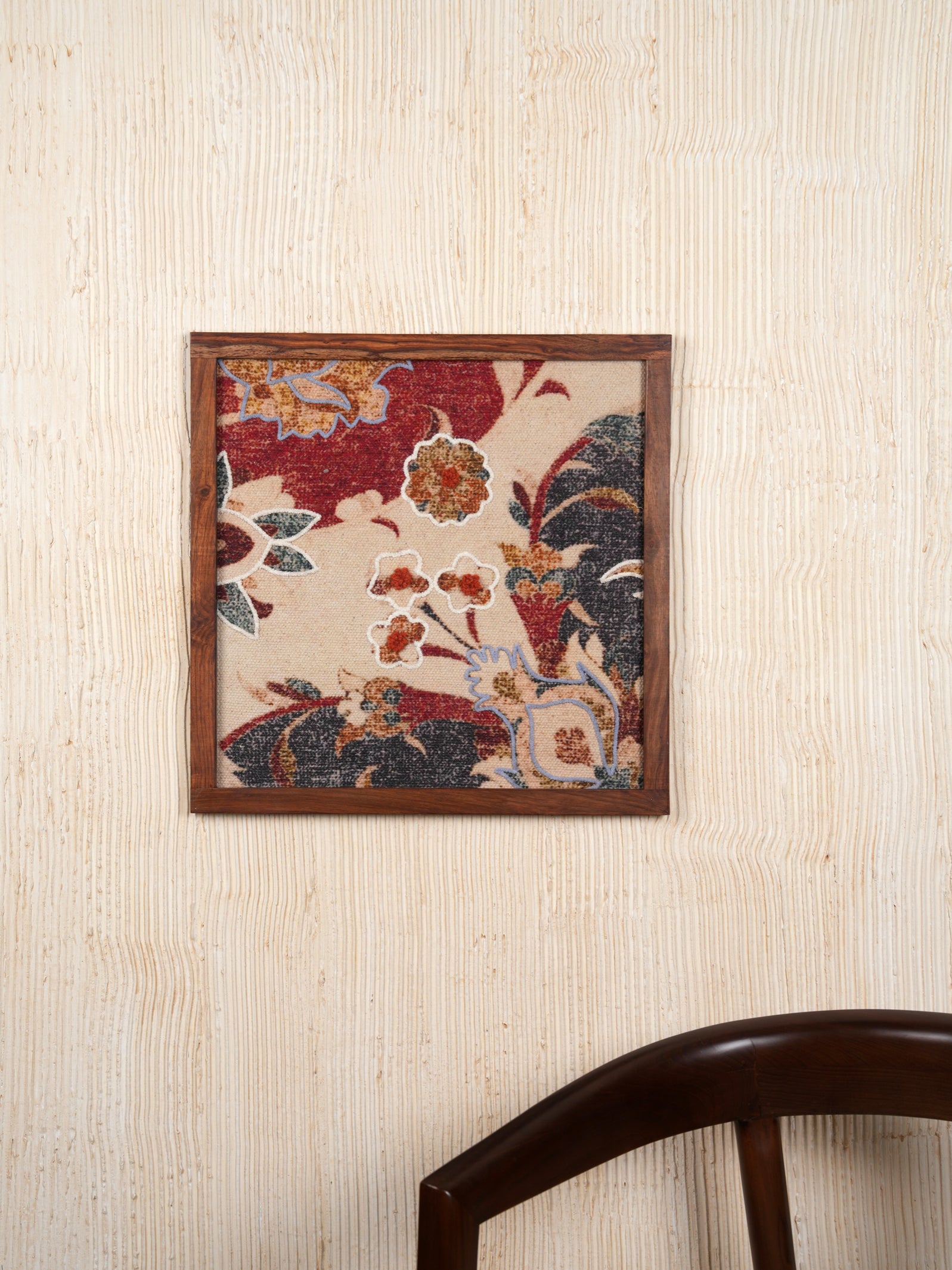 Vintage Floral Wall Frame