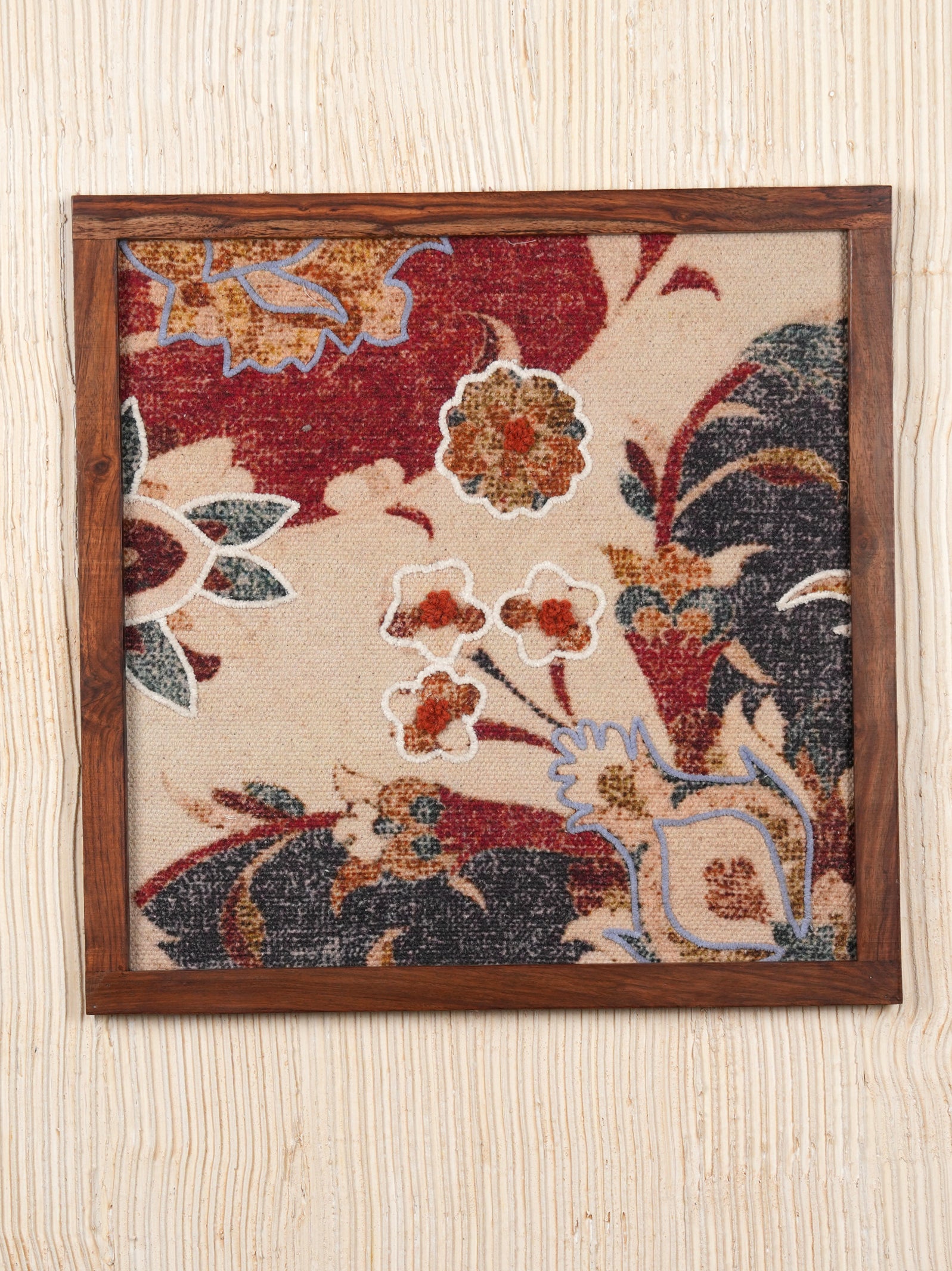 Vintage Floral Wall Frame