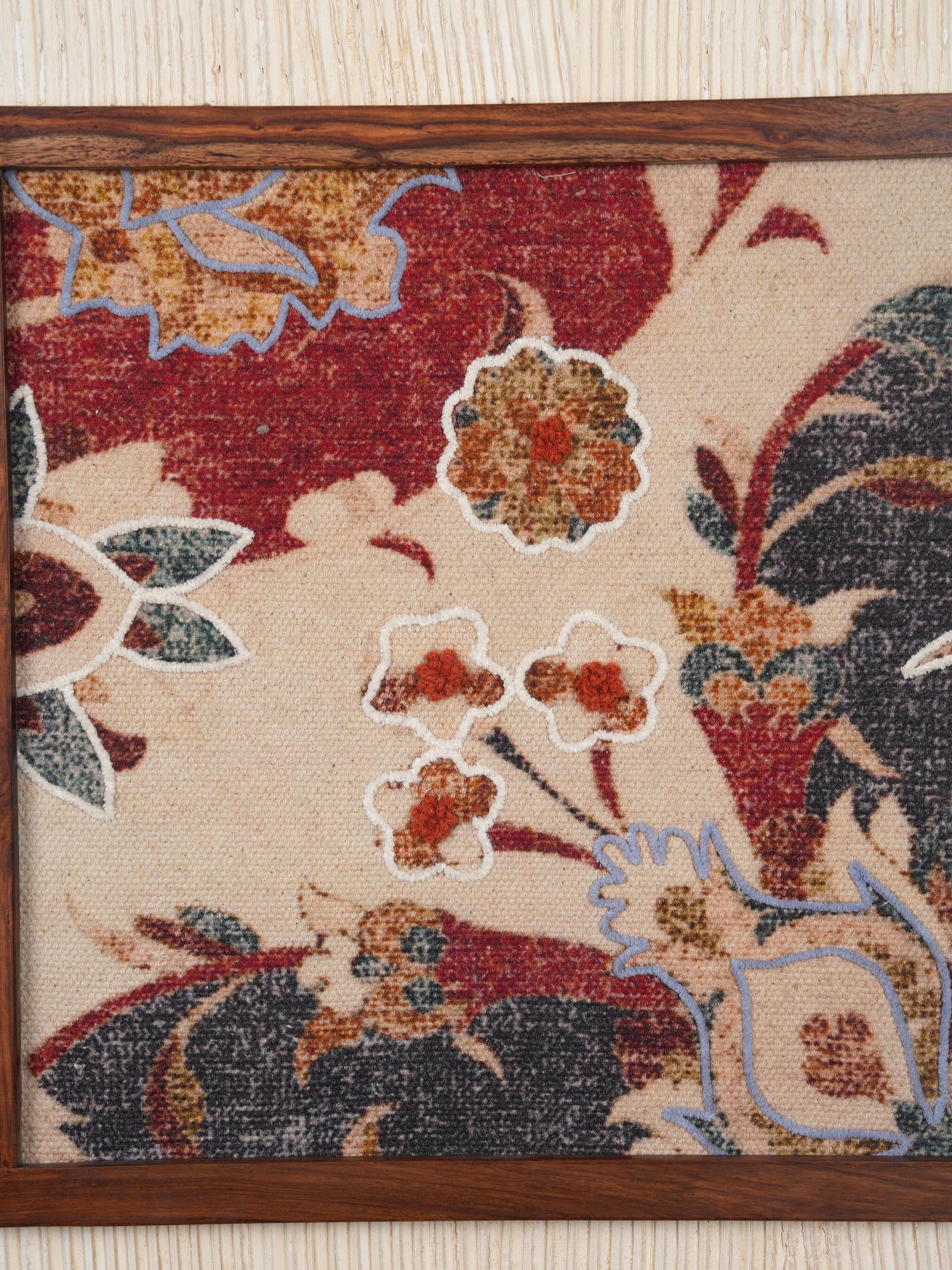 Vintage Floral Wall Frame