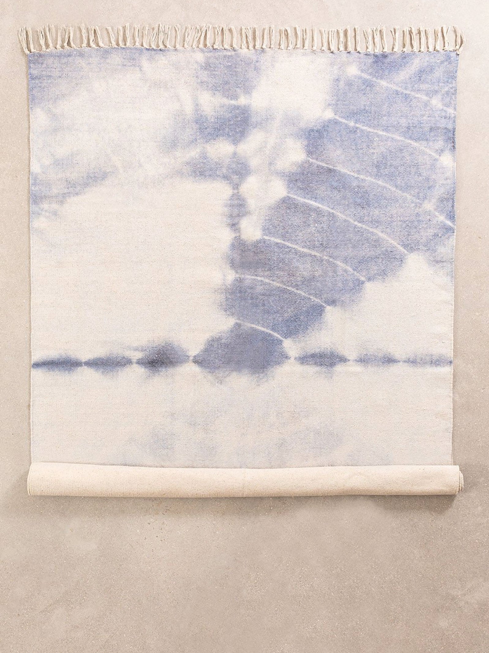 Indigo Breeze Handwoven Rug