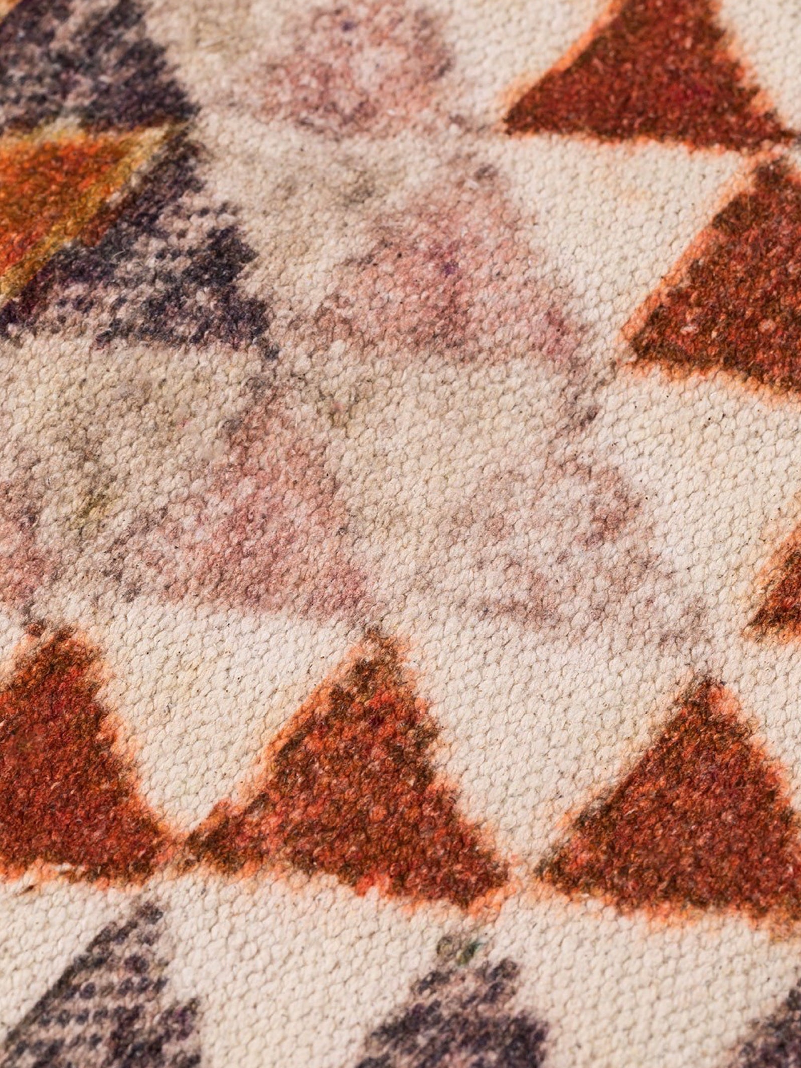 Rustic Diamond Tribal Rug