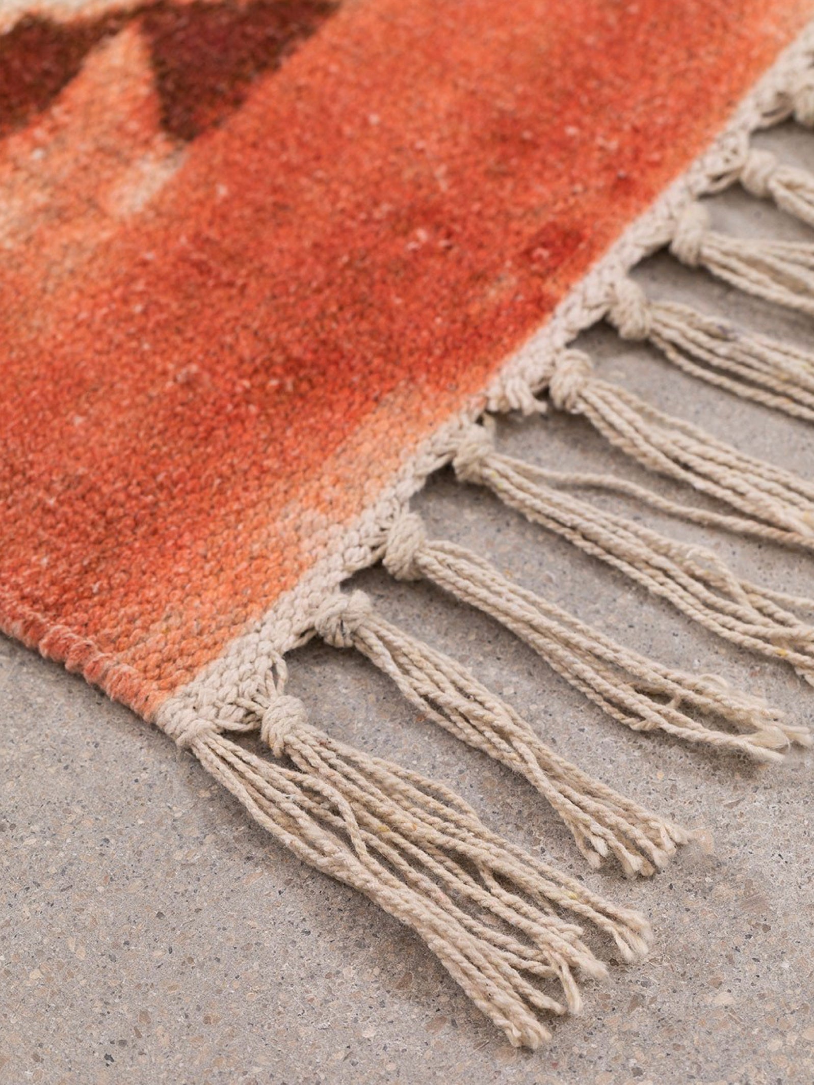 Rustic Diamond Tribal Rug