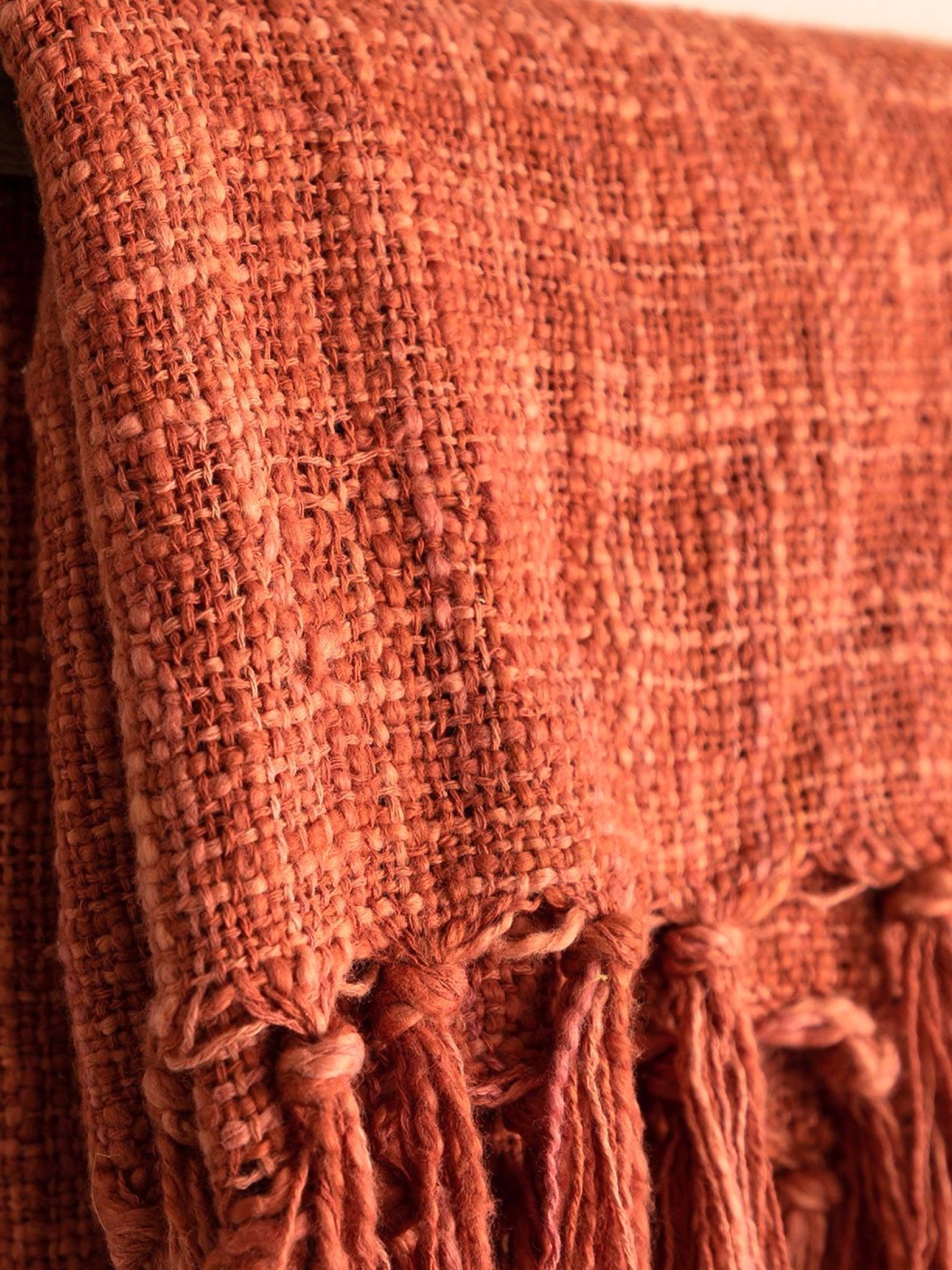 Plain Dyed Throw