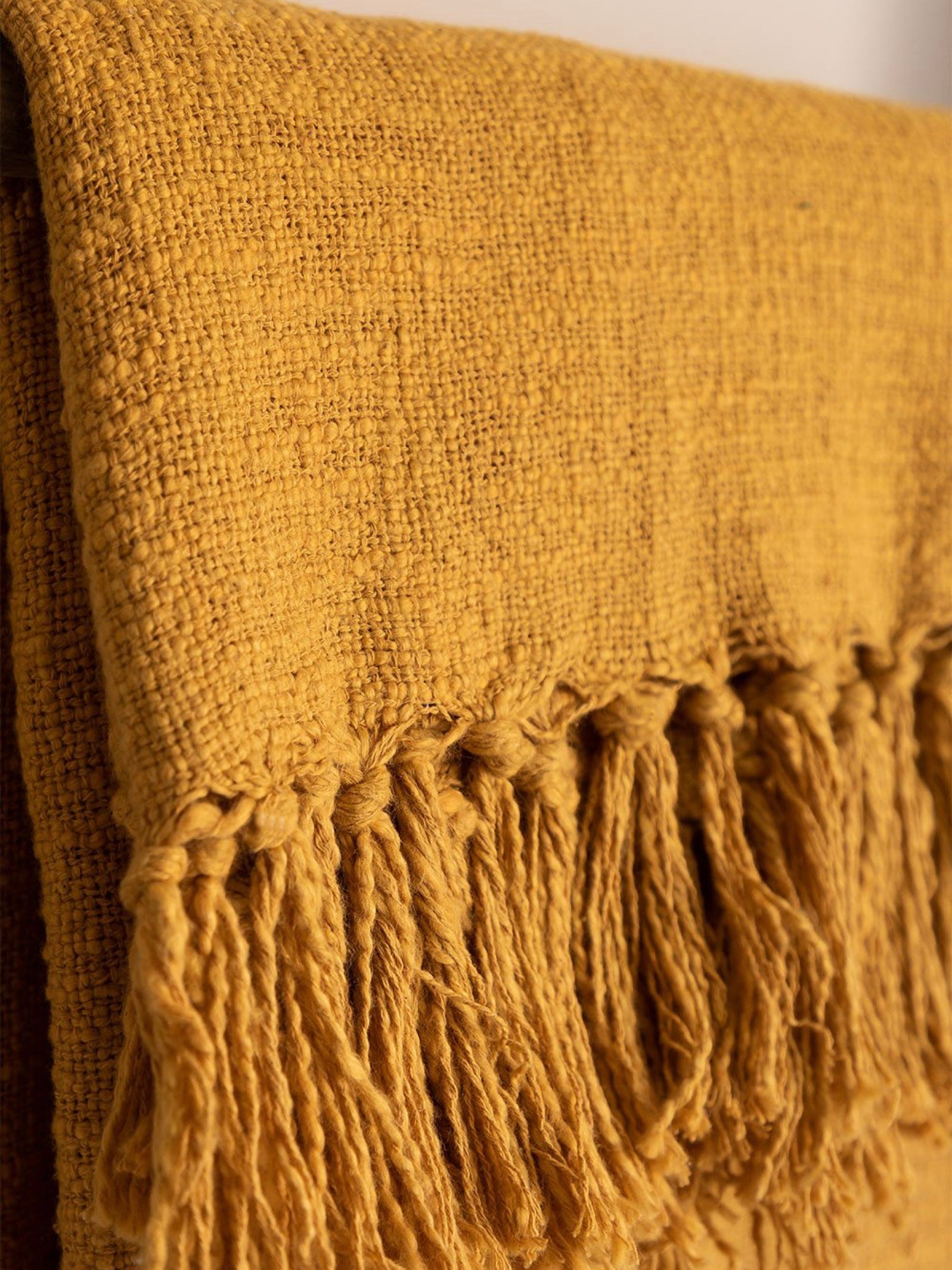 Plain Dyed Throw