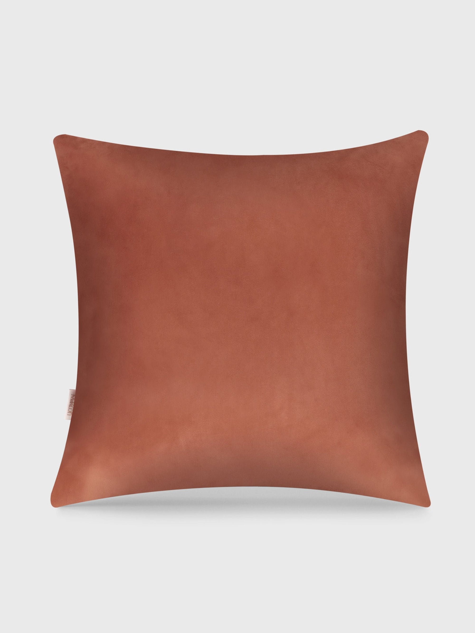 Mushk Copper Velvet Cushion