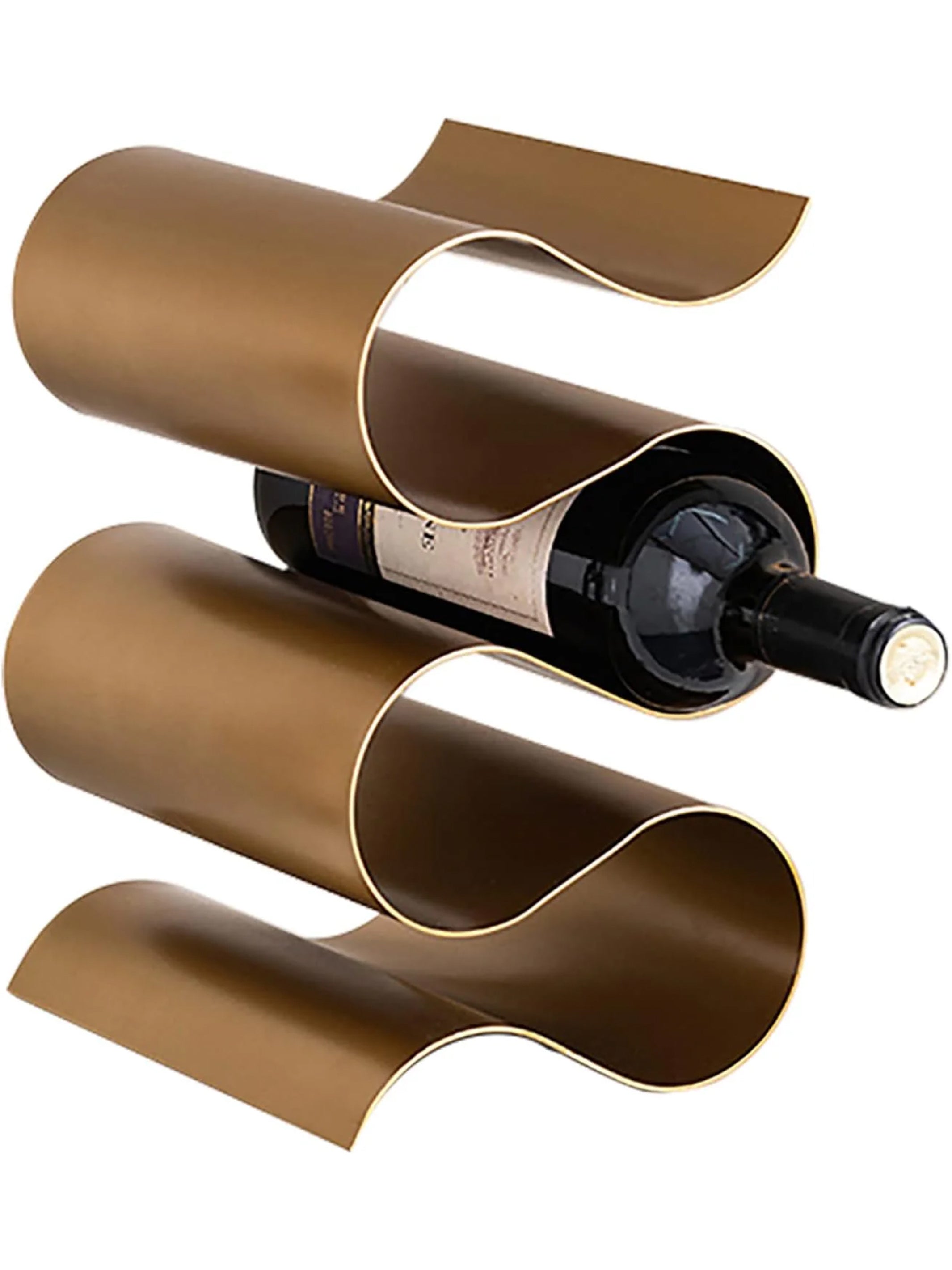 Nordic Wine Stand - Gold