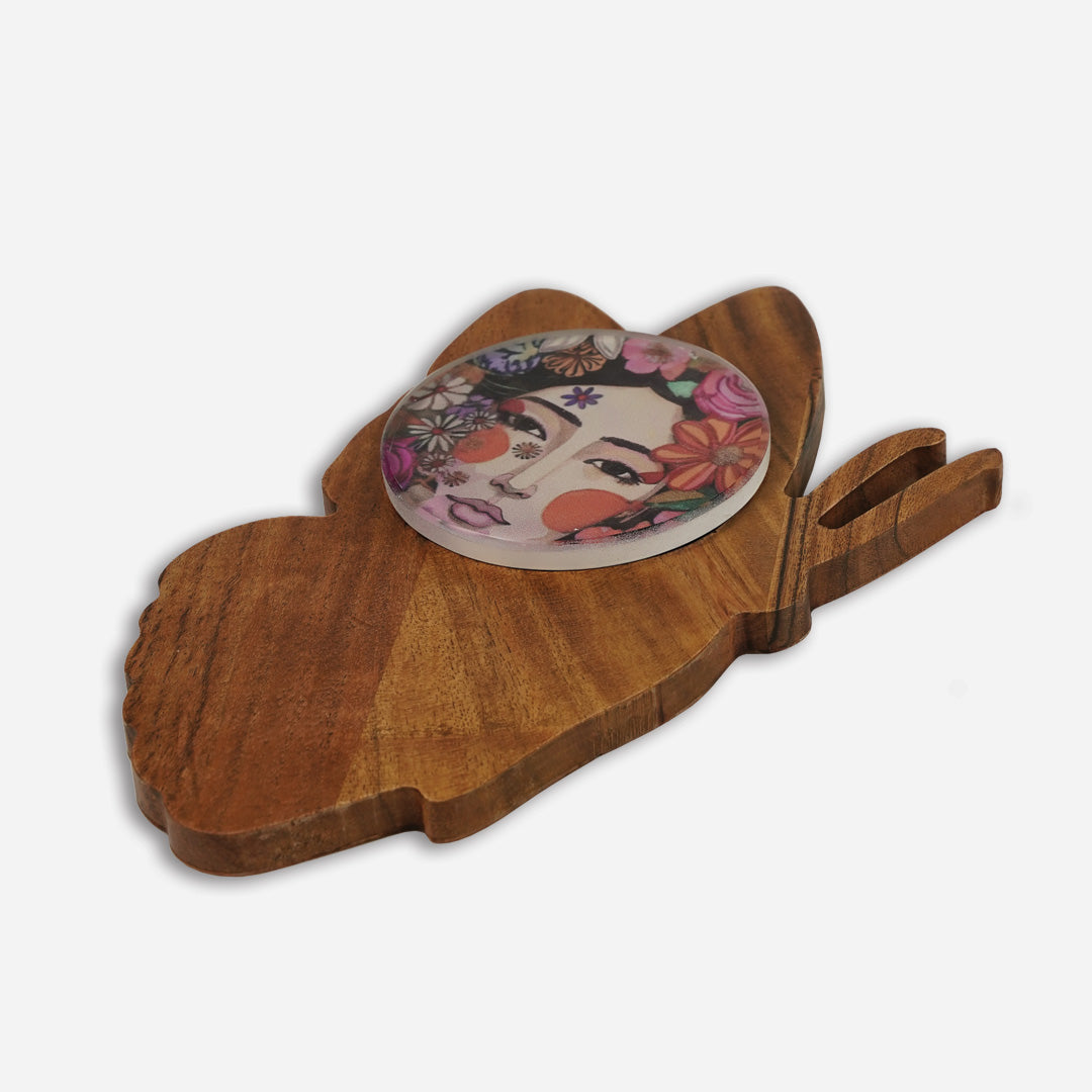 Winglet - Wooden Platter and coaster
