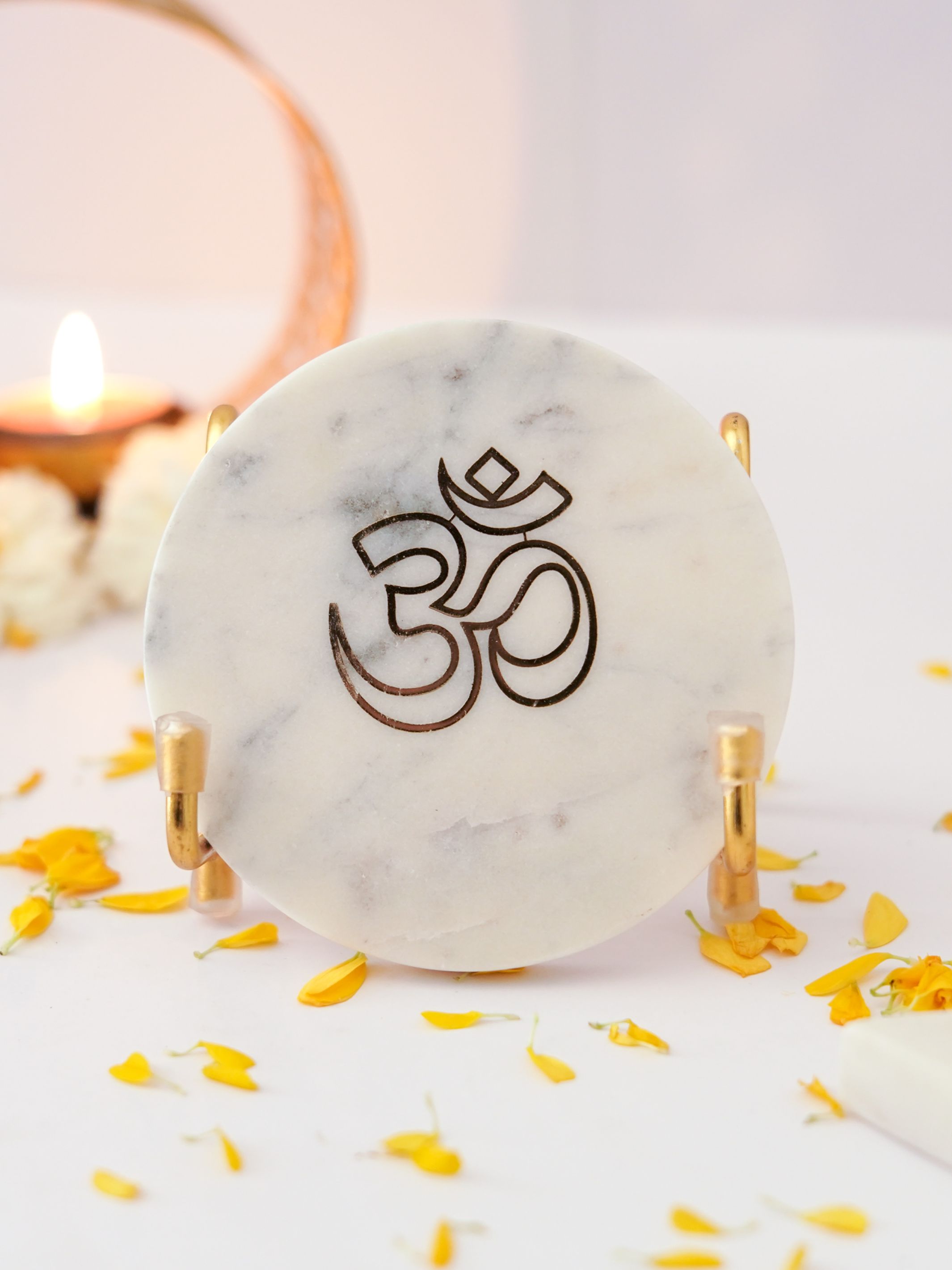 OM with Marble - Metal Holder