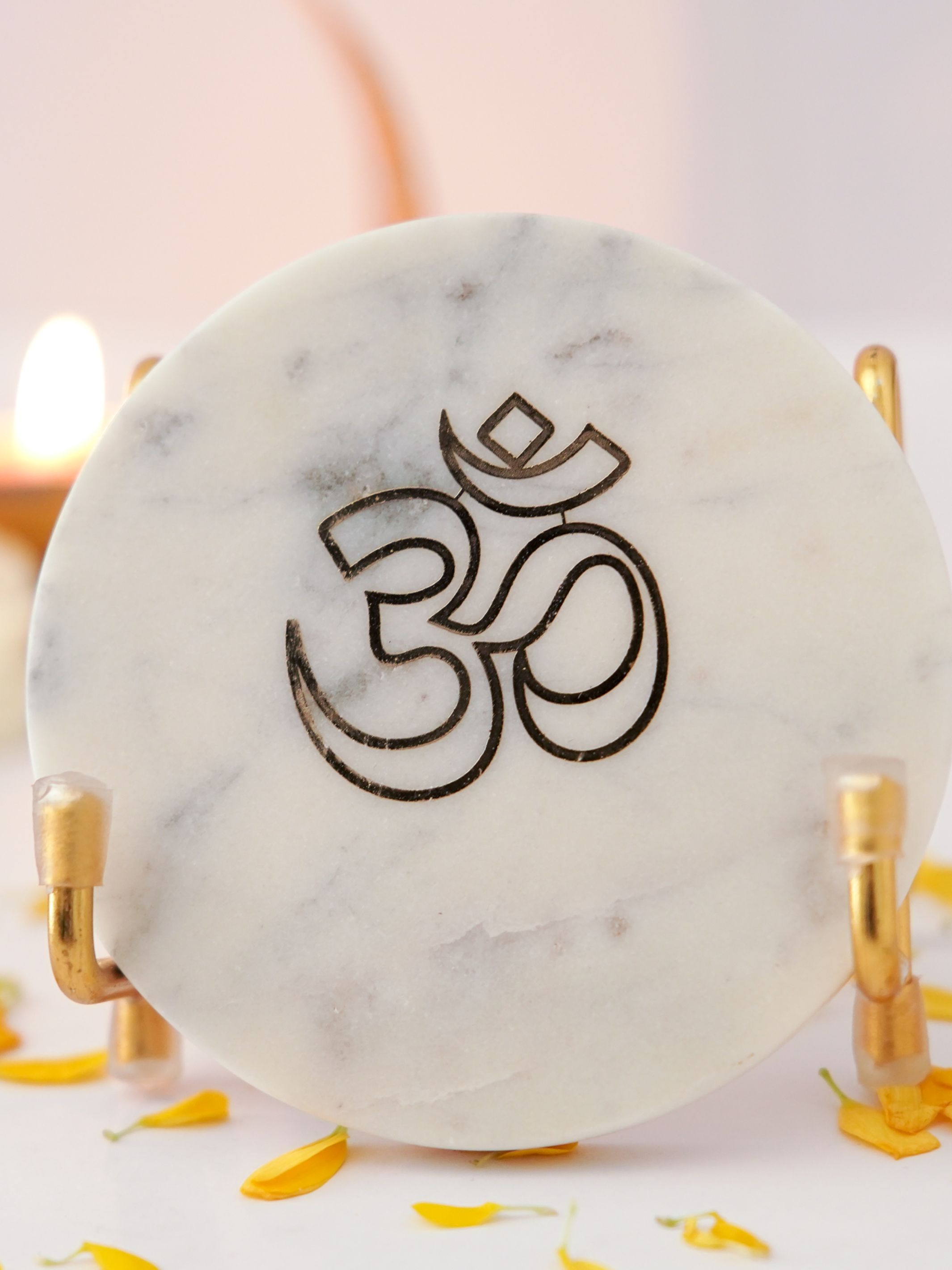 OM with Marble - Metal Holder