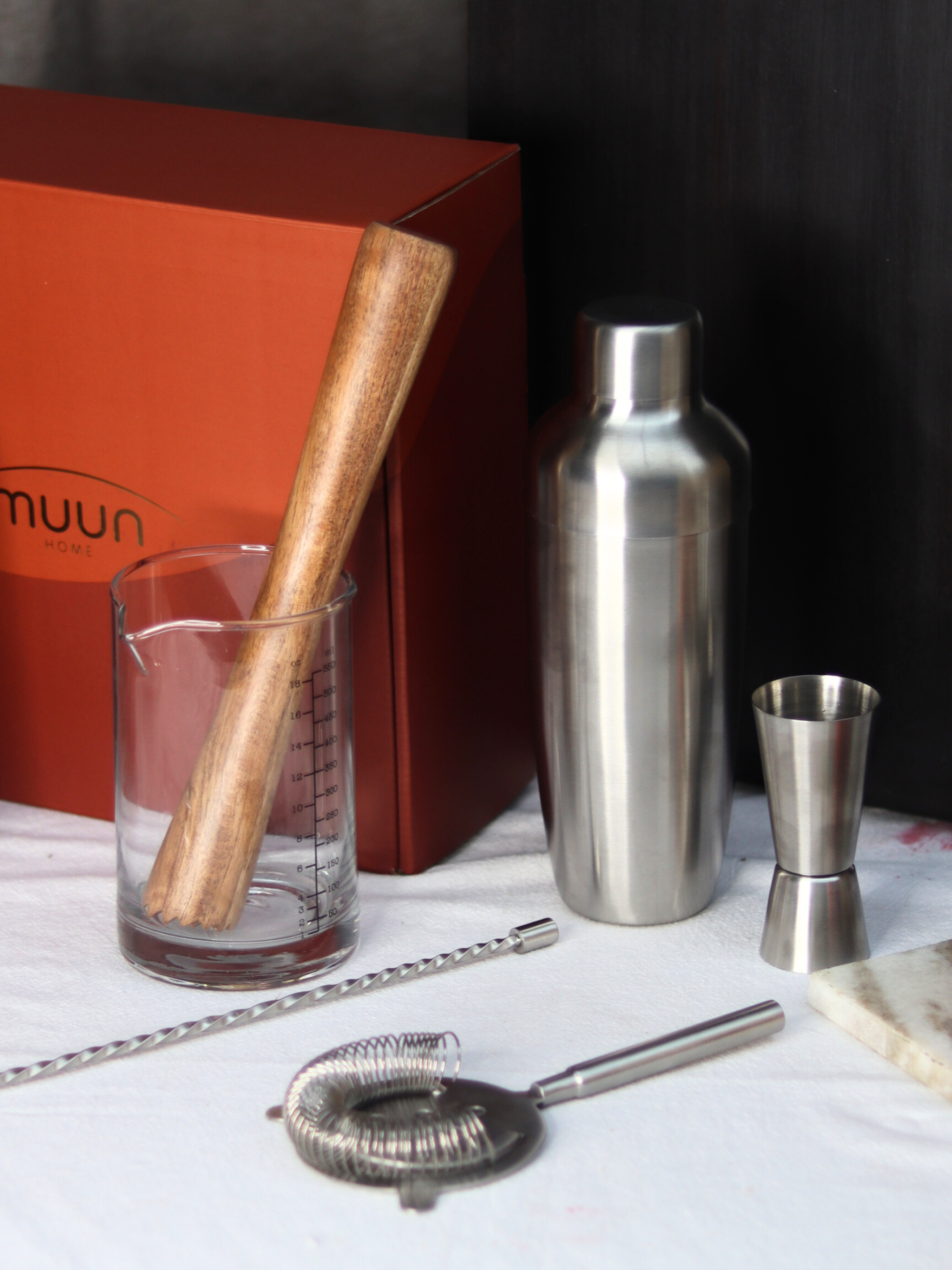 Oro Bar Set Silver - Set of 6