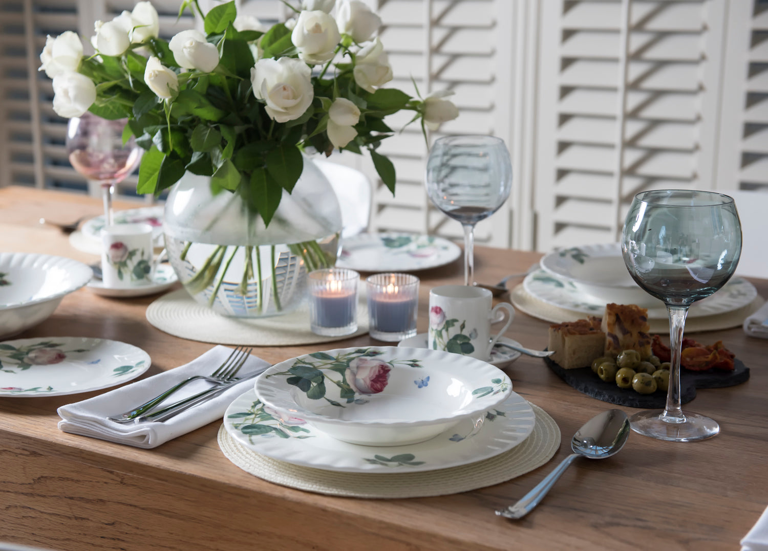 Palace Garden Fluted Soup Plate (Set of Six)