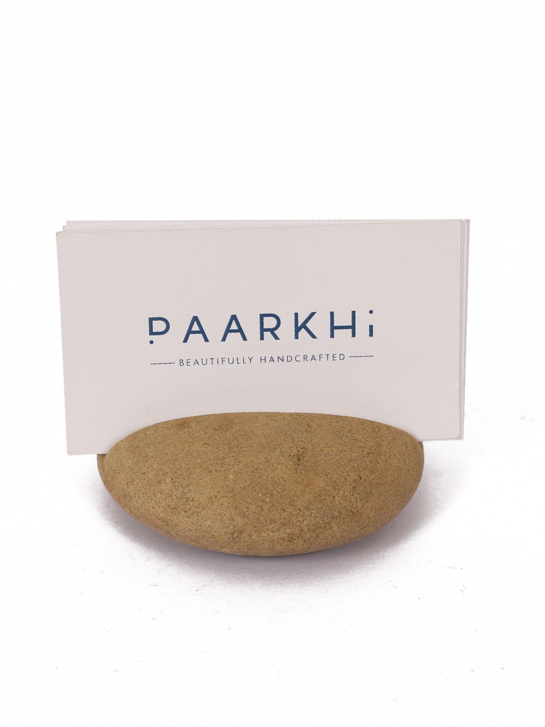 Pebble Card Holder - Brown