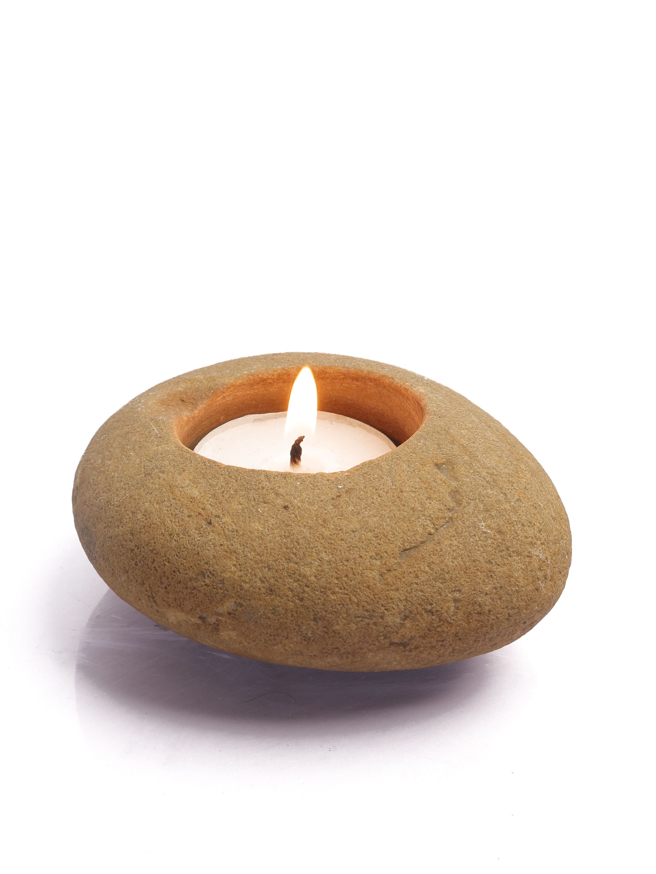 Pebble Tea Light Holder