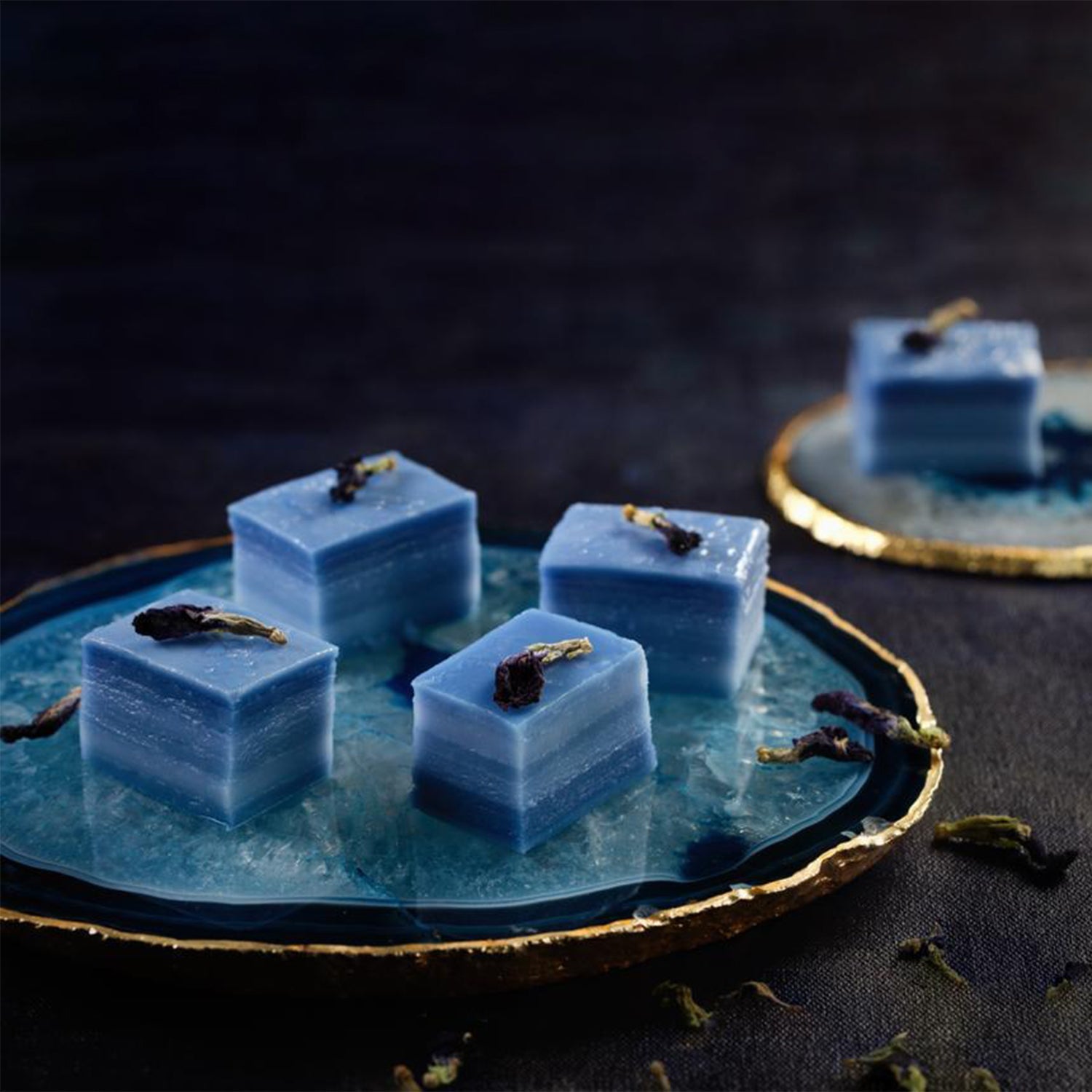 Semi Precious Platter - Blue Agate