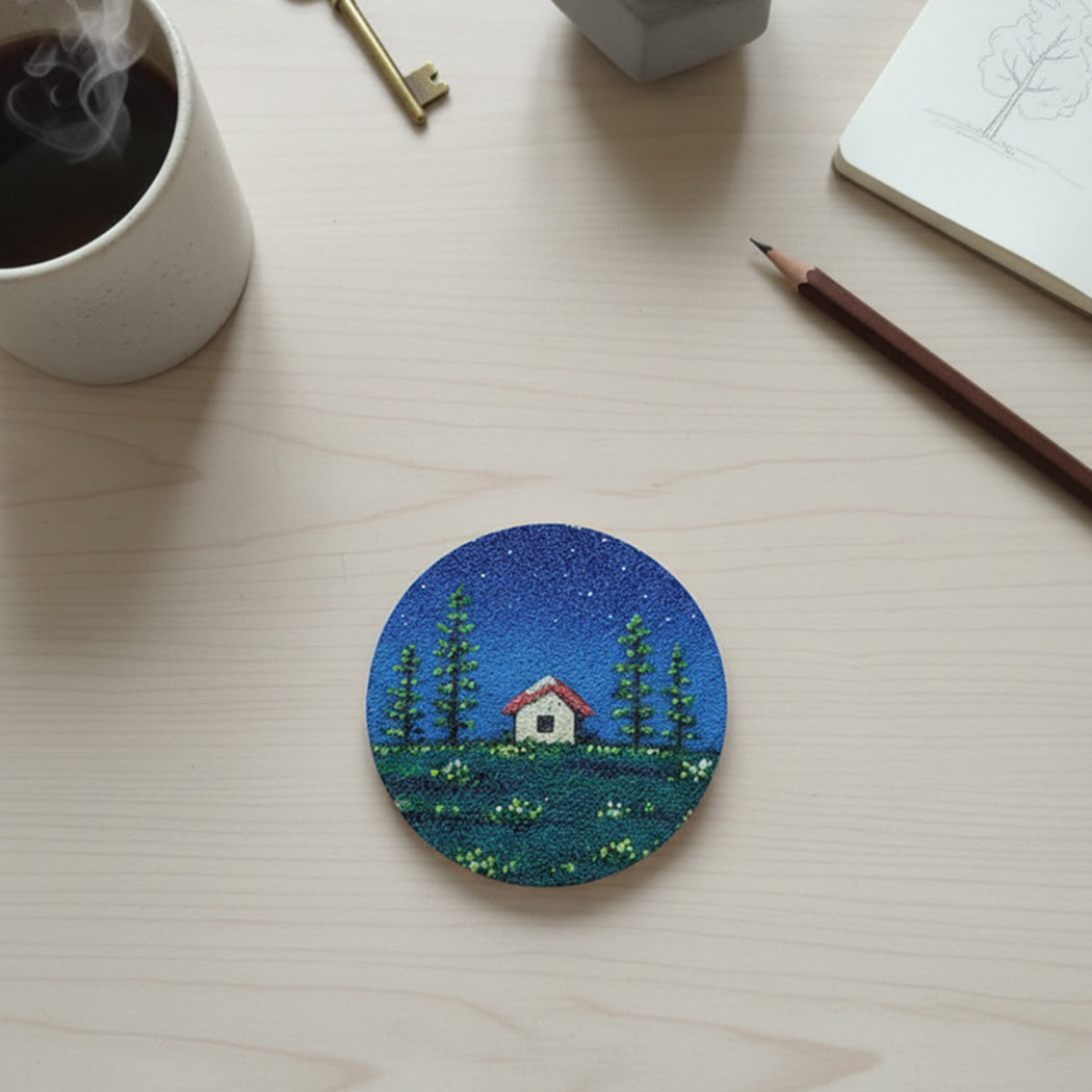 Cork Coaster Set of 2 – Pulga Valley