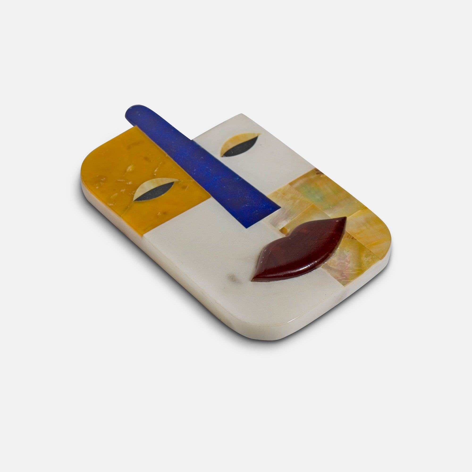 NODO ITALIA - MARBLE MULTI FACE POP ART TRIVET COASTER