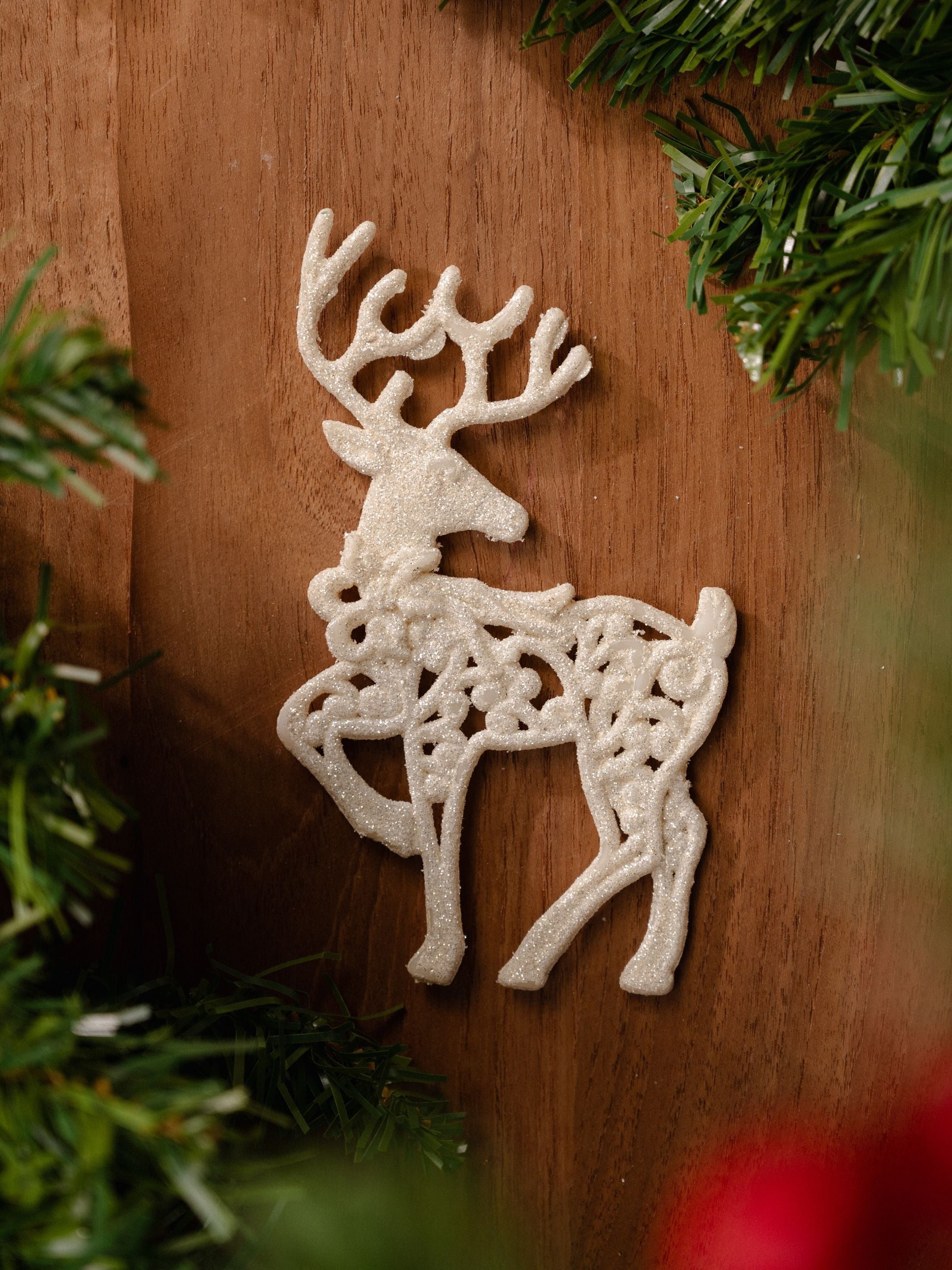 Reindeer Christmas Tree Hanging Pack Of 2