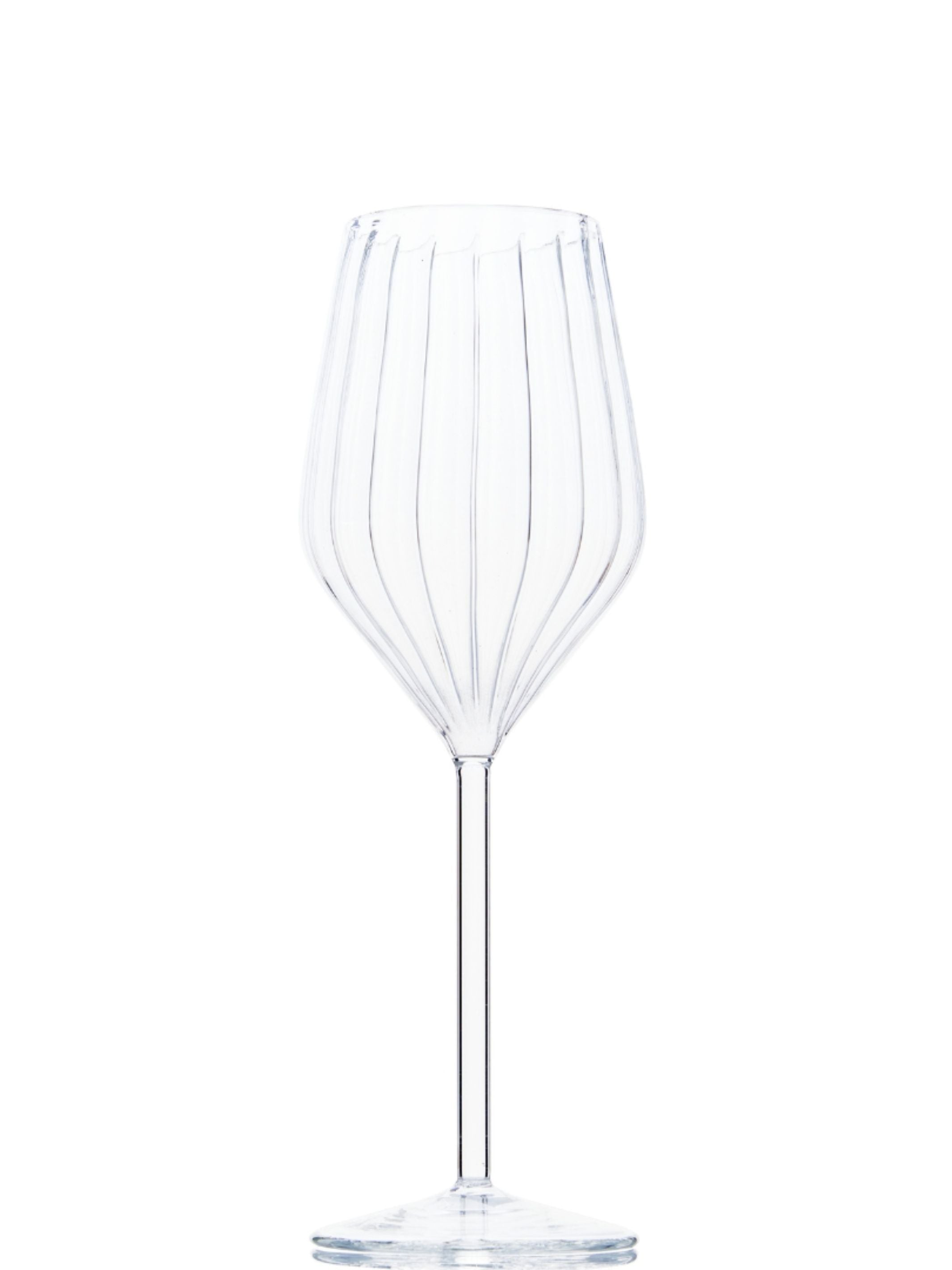 Ribbed Diamond Designer Wine Glass _ 350ml _ Set