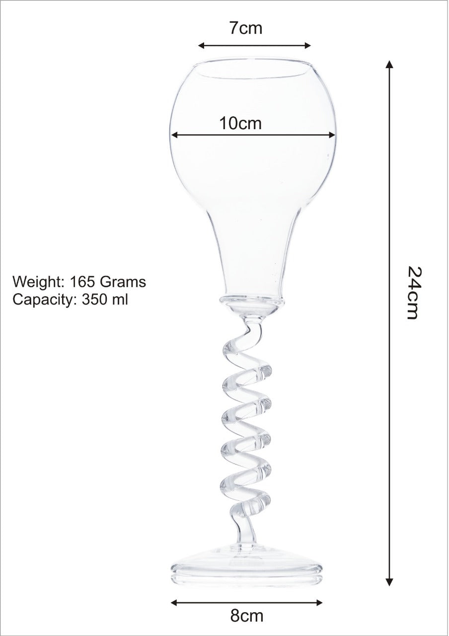 Celestial Spiral Designer Glass _ 350ml