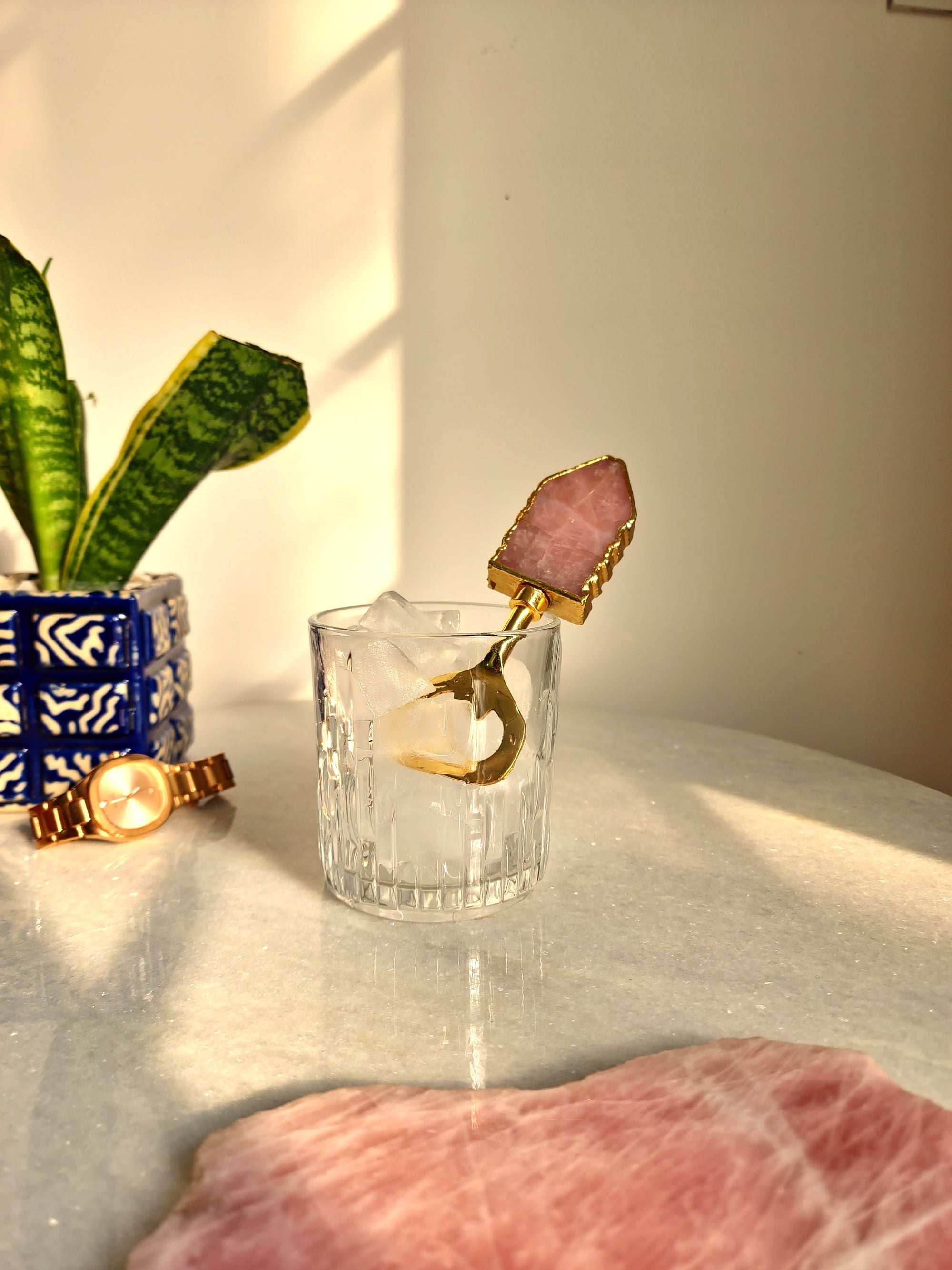 Bottle Opener - Rose Quartz Bar Essential