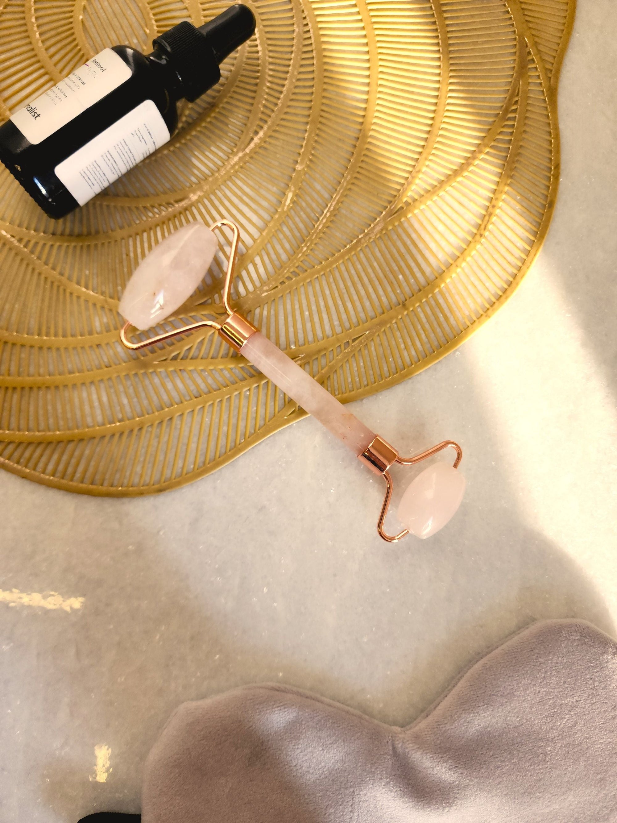 Face Roller - Rose Quartz