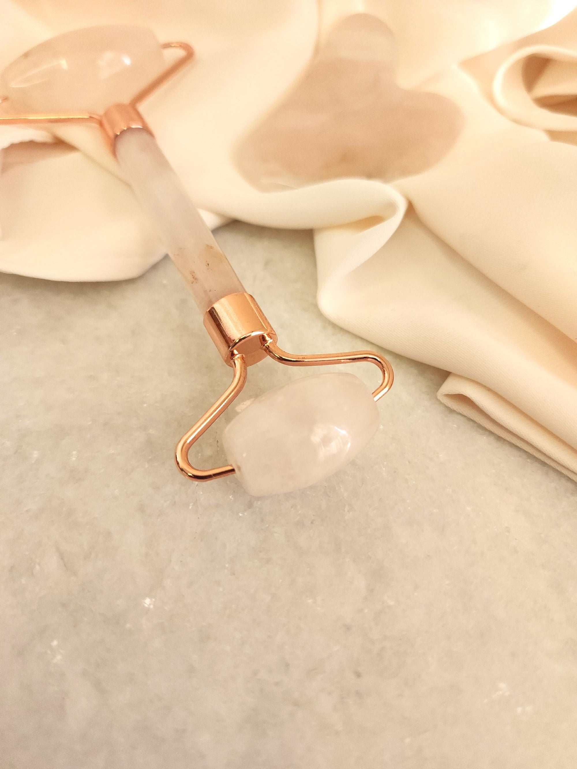 Face Roller - Rose Quartz