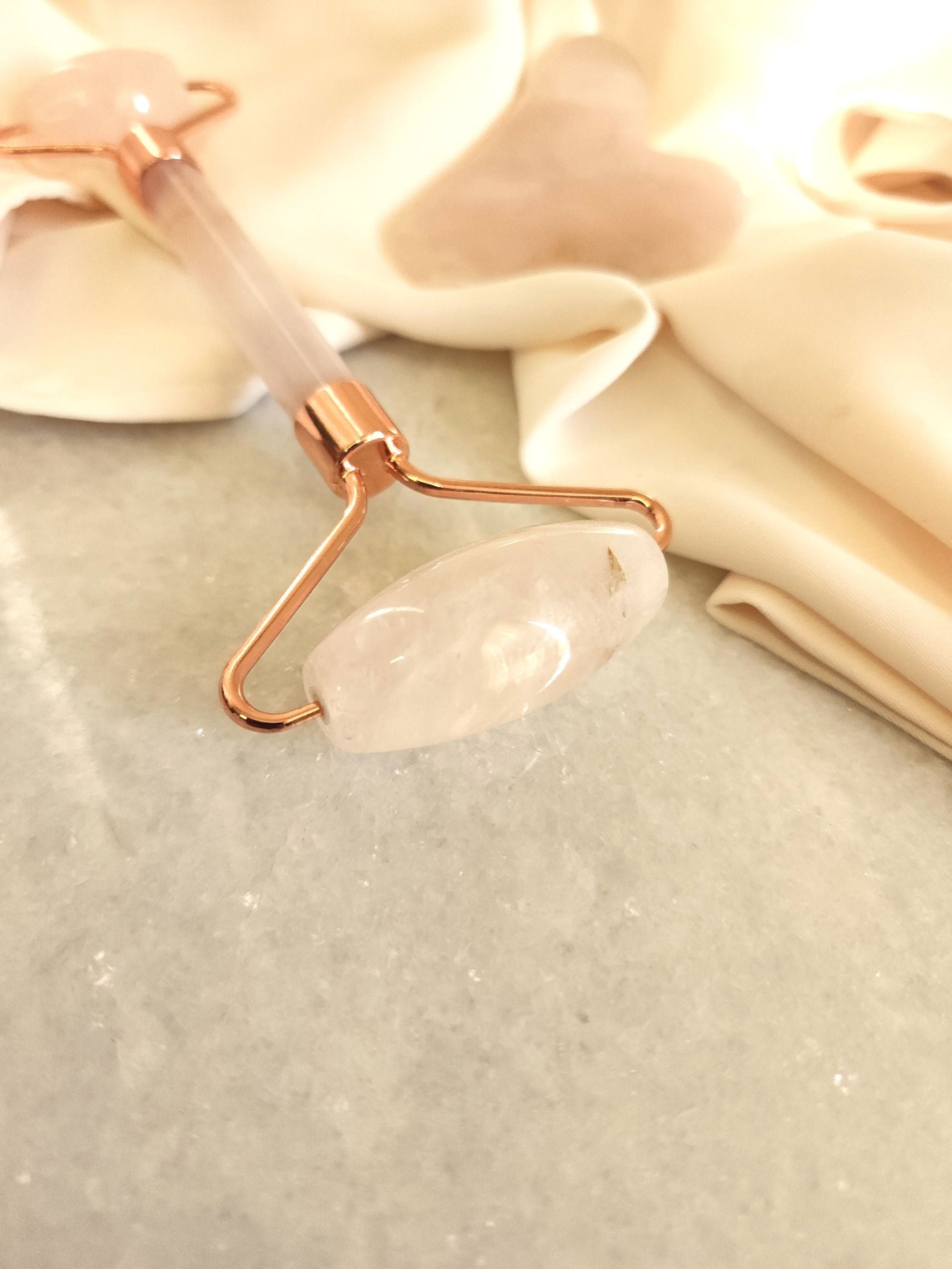 Face Roller - Rose Quartz