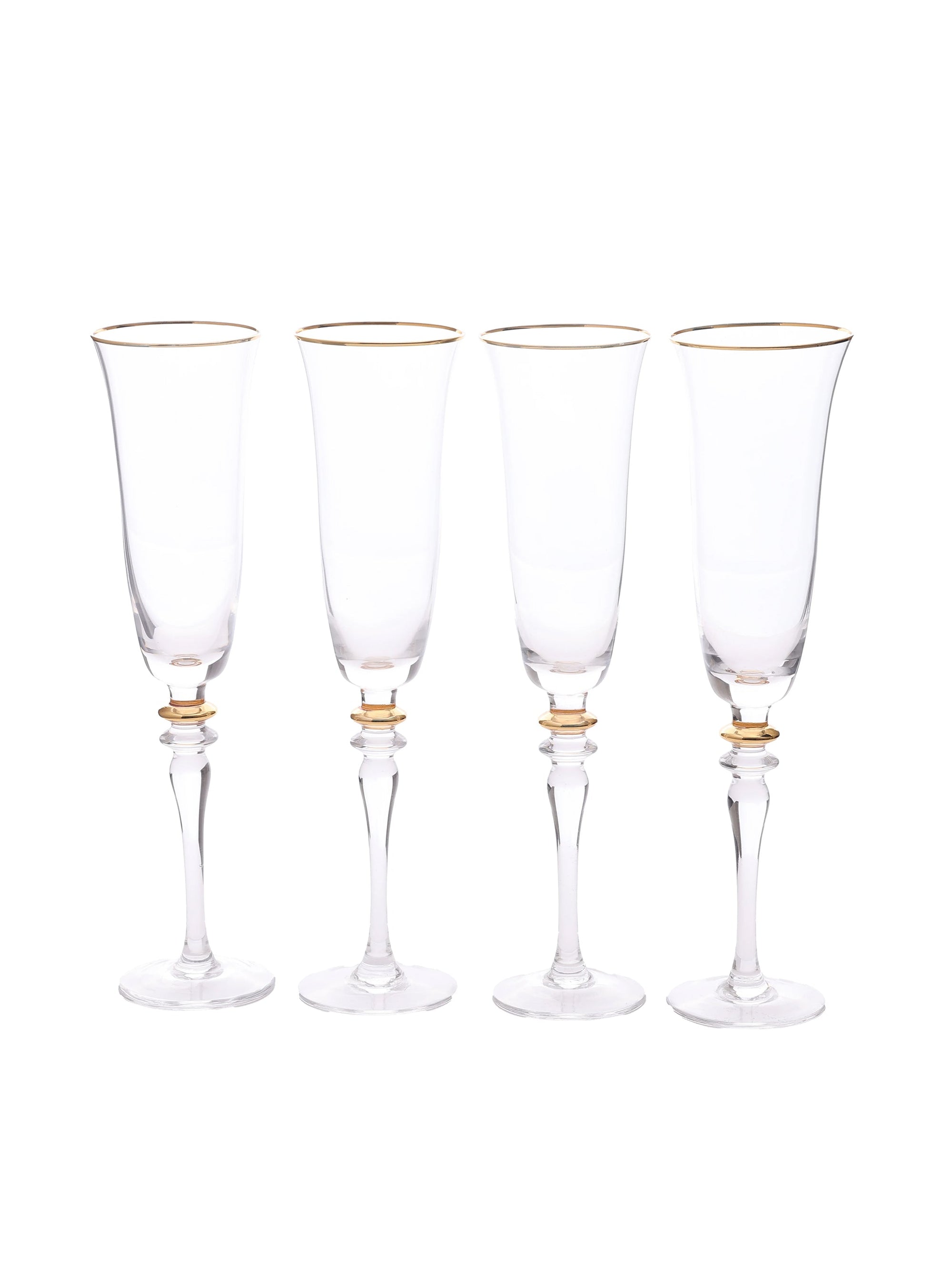 Royale Set Of 4 Champagne Flutes