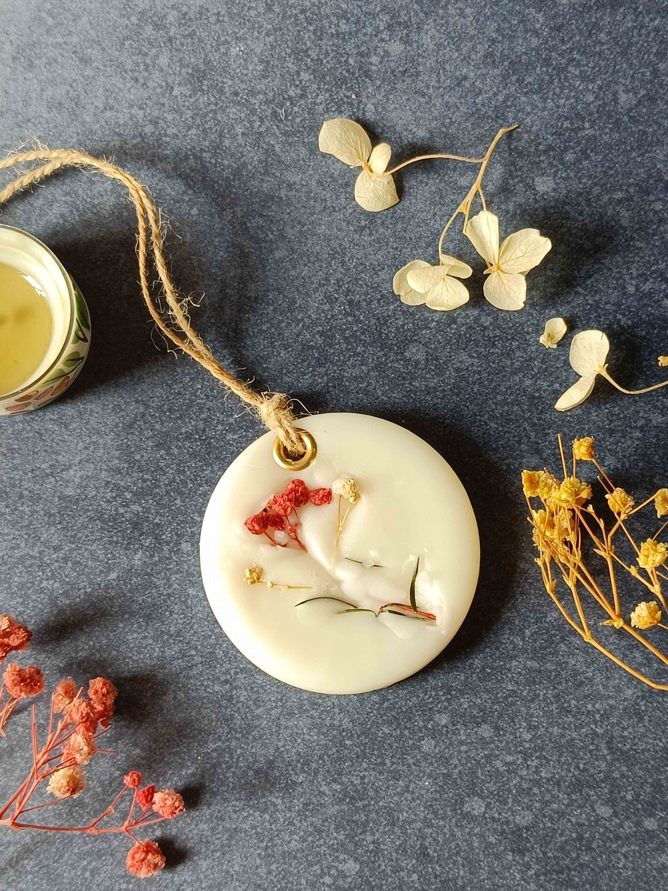 Scented Wax Sachet Circle - Gypso