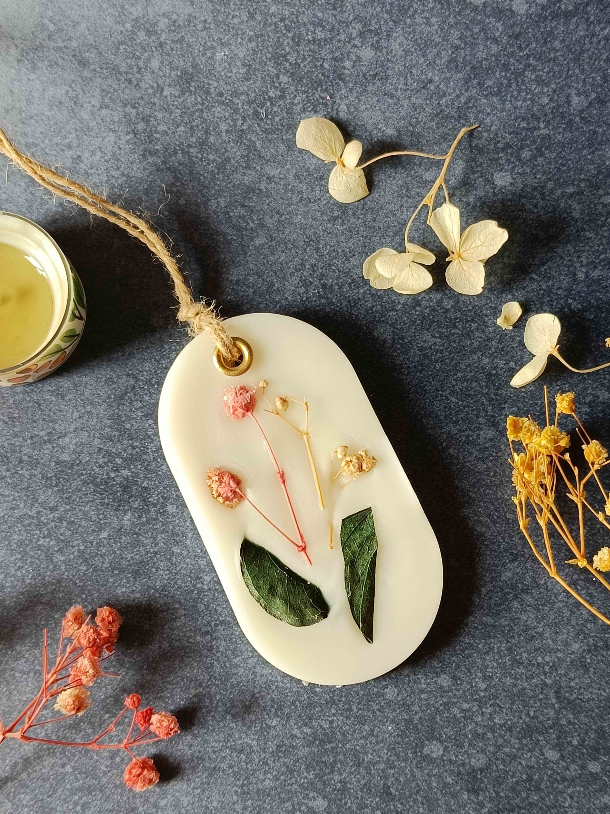 Scented Wax Sachet Curved Rectangle - Gypso