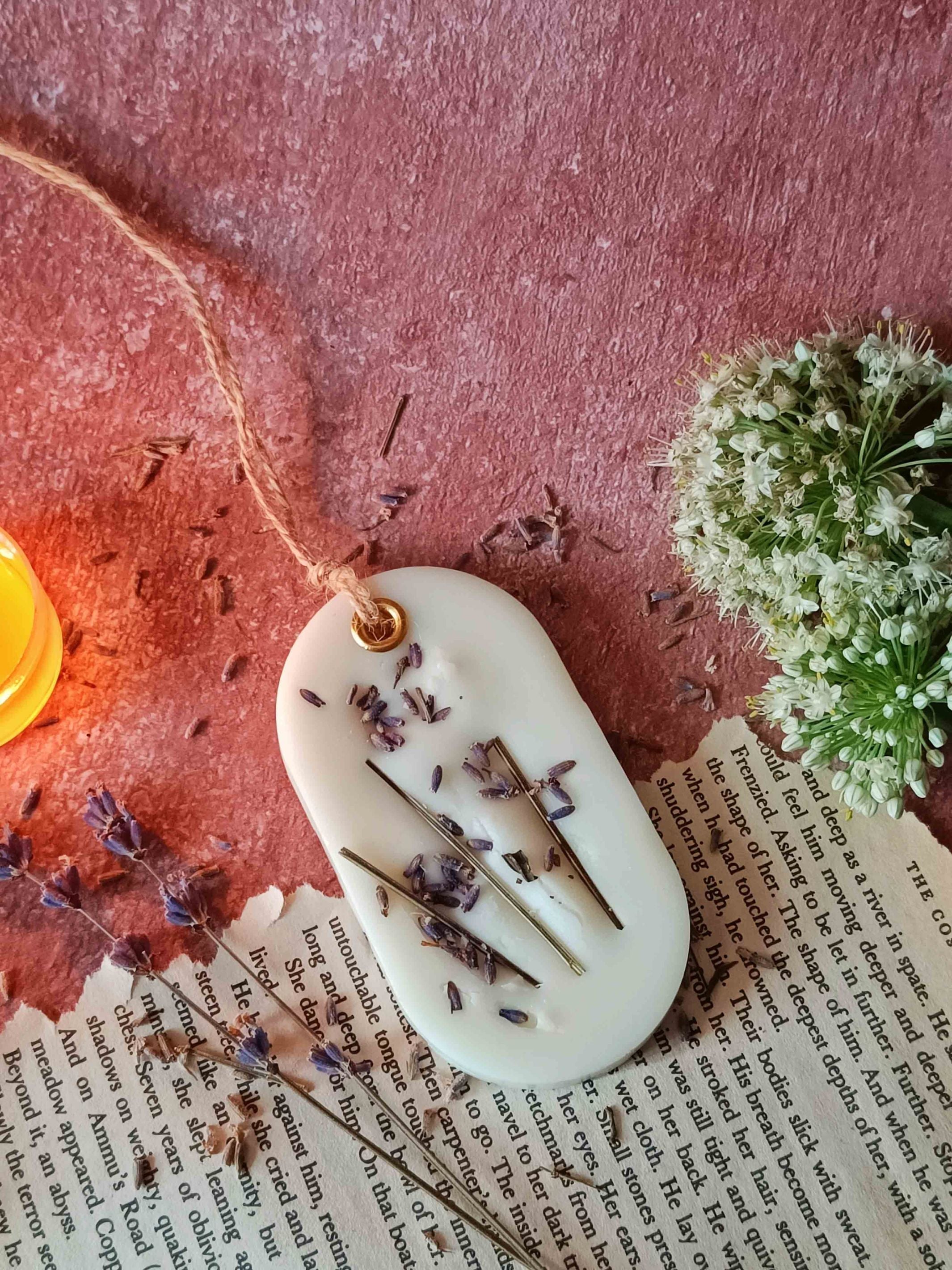 Scented Wax Sachet Curved Rectangle - Lavender