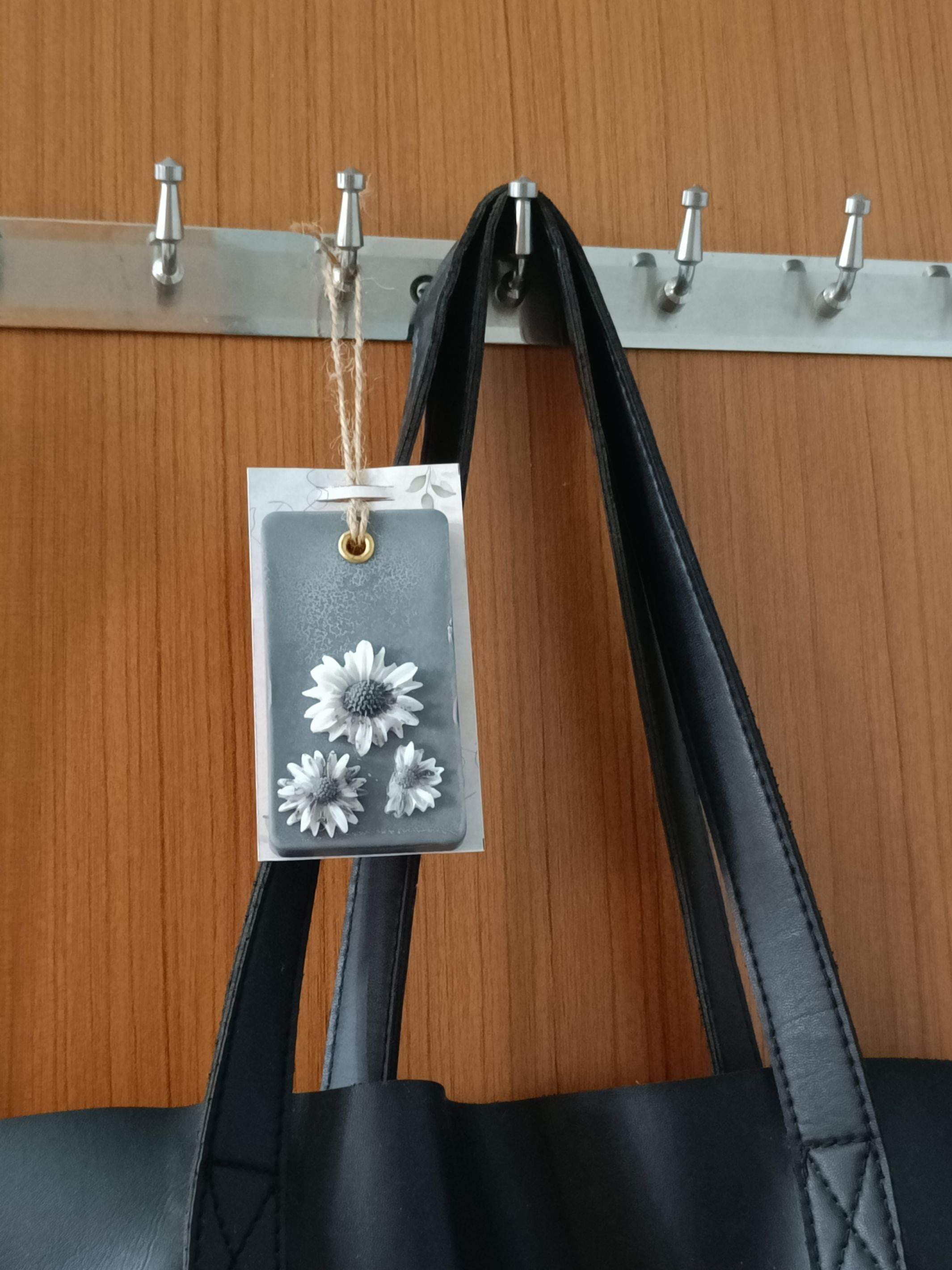 Scented Wax Sachet Daisy - Black