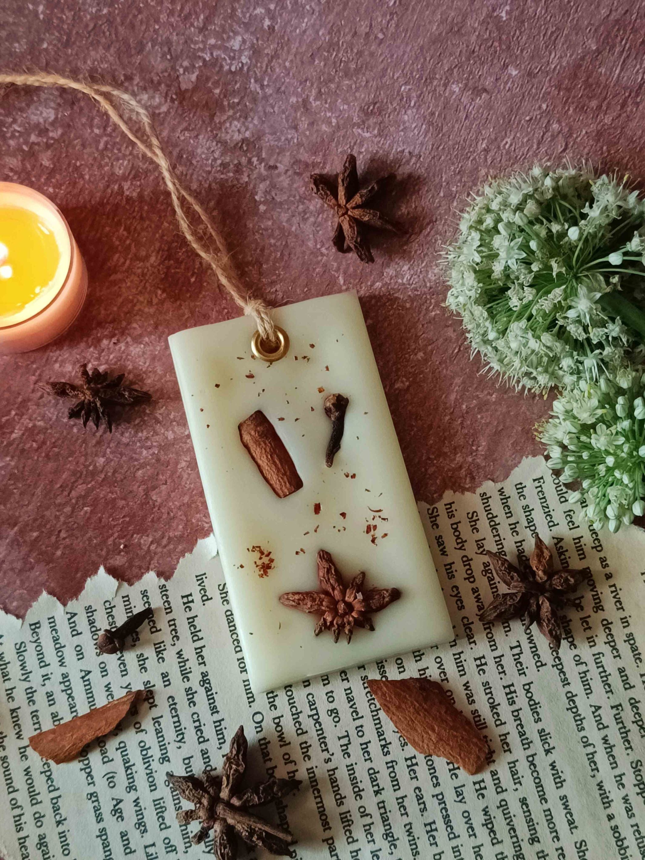 Scented Wax Sachet Rectangle - Star Anise