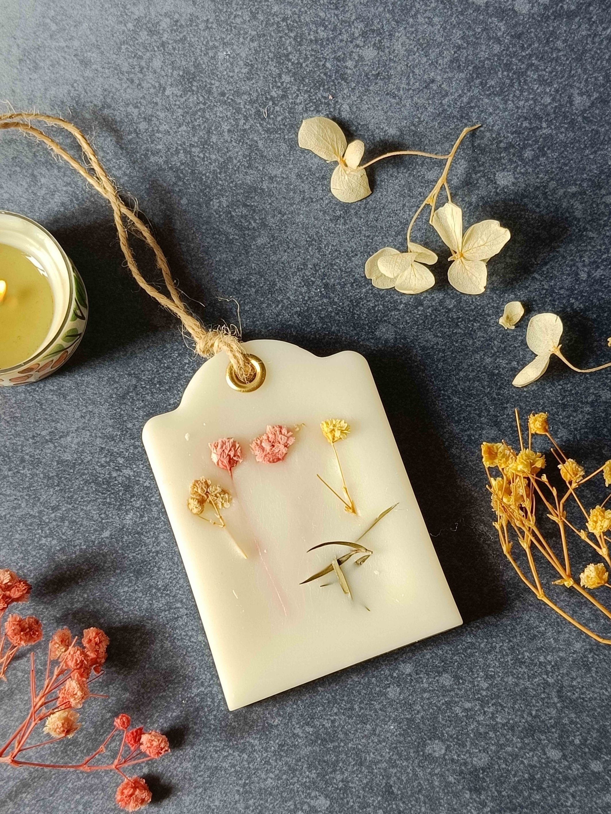 Scented Wax Sachet Rectangular Dome - Gypso