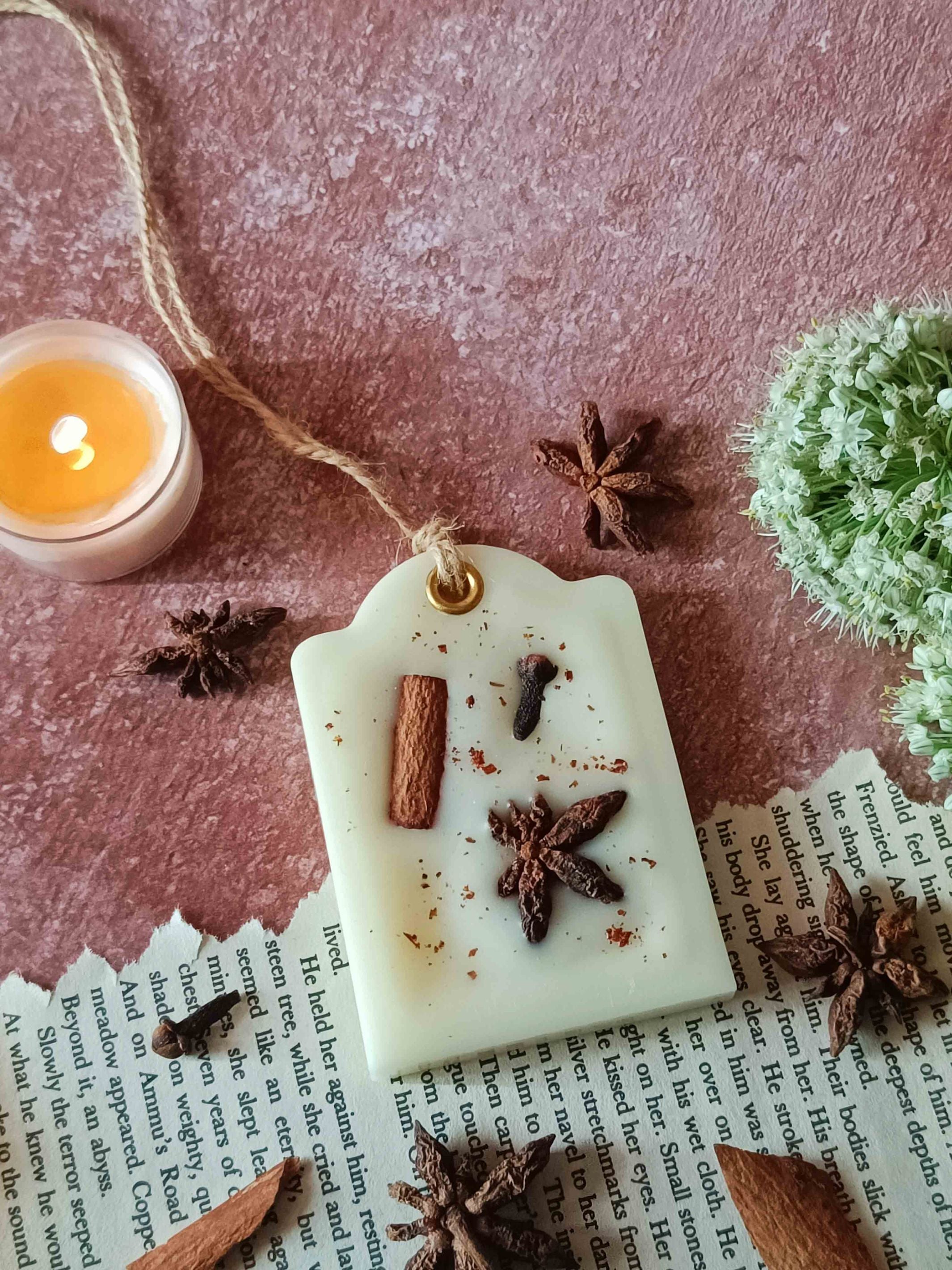 Scented Wax Sachet Rectangular Dome - Star Anise