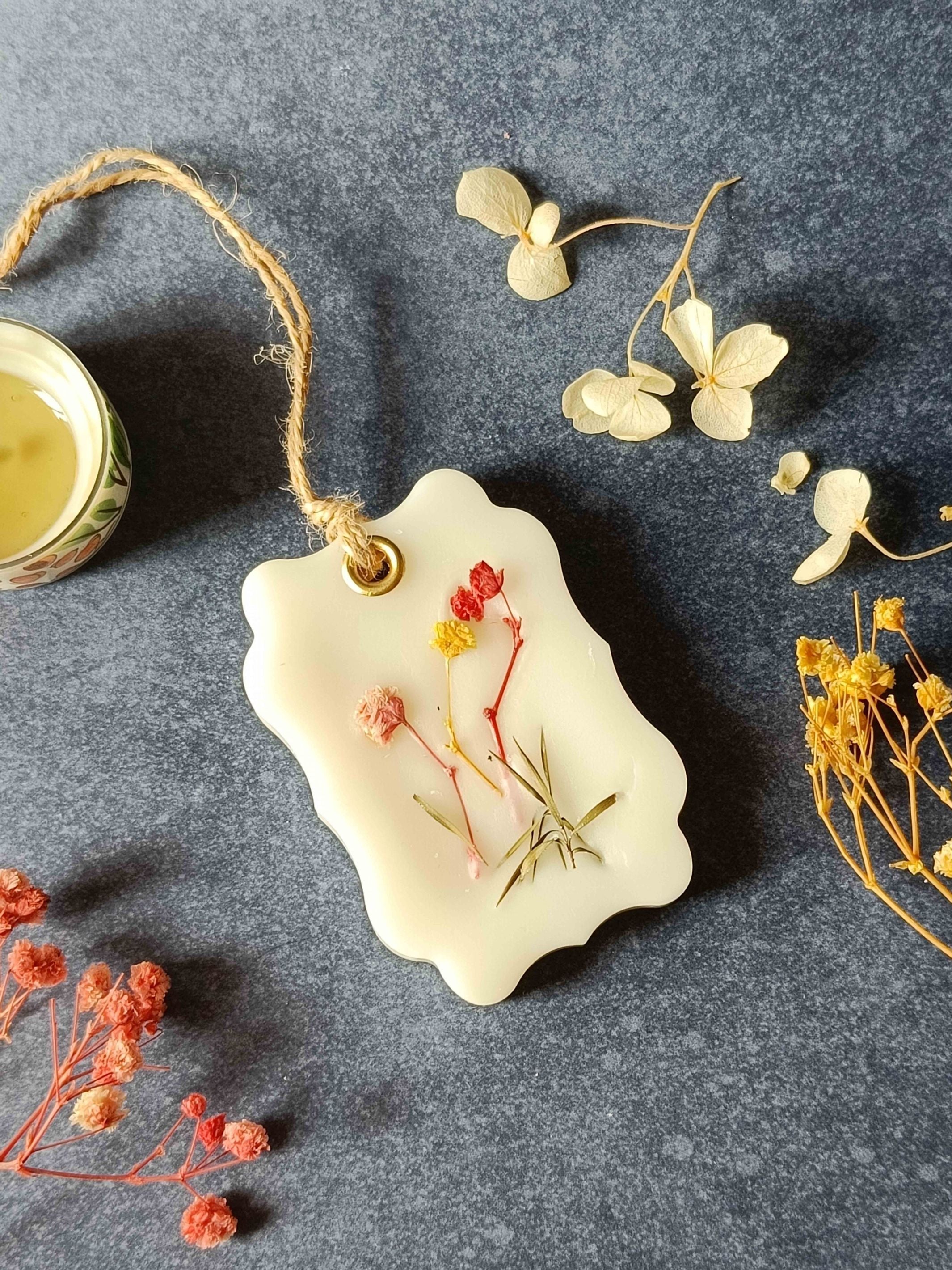 Scented Wax Sachet Rectangular Frame - Gypso