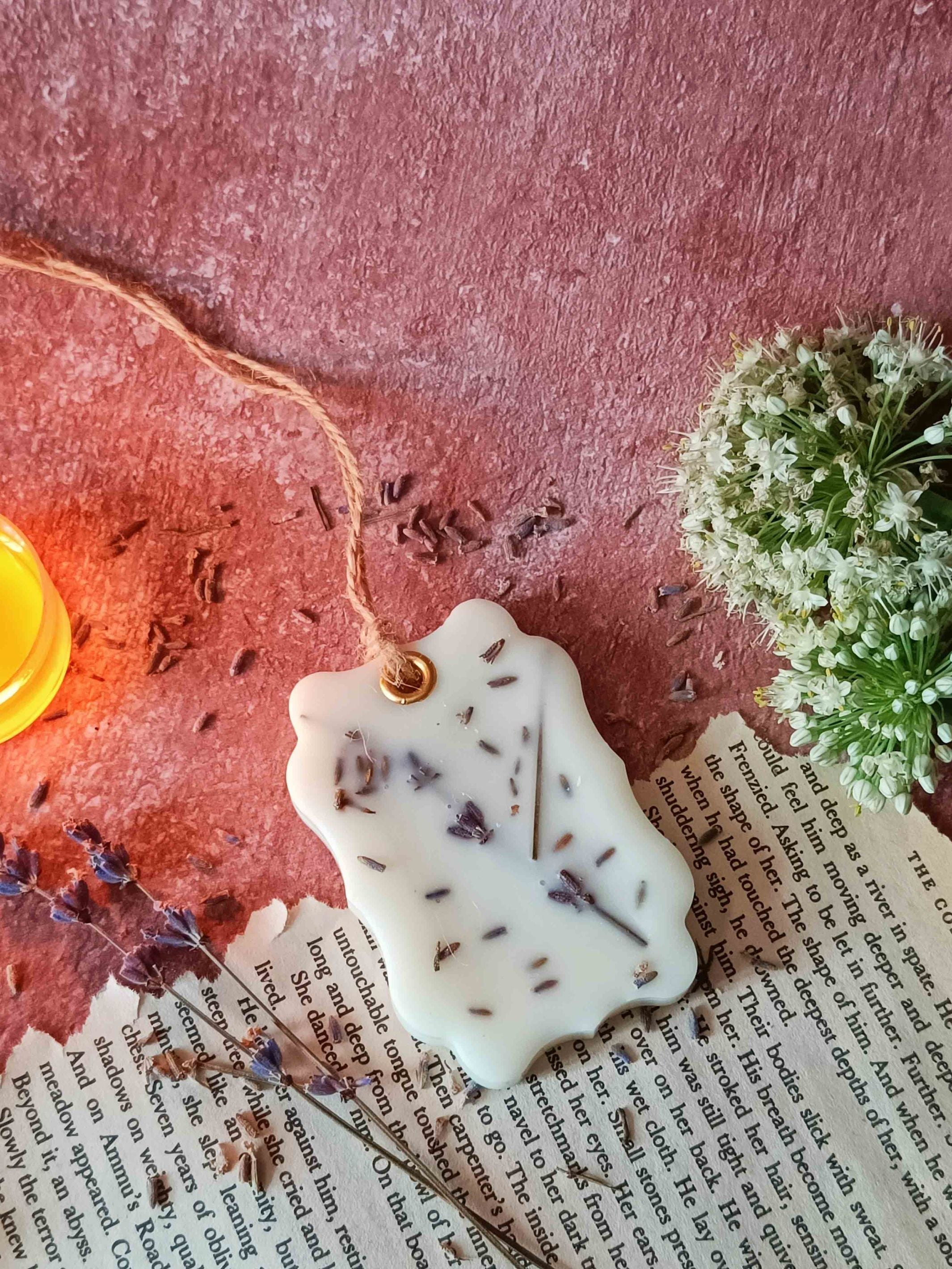 Scented Wax Sachet Rectangular Frame - Lavender