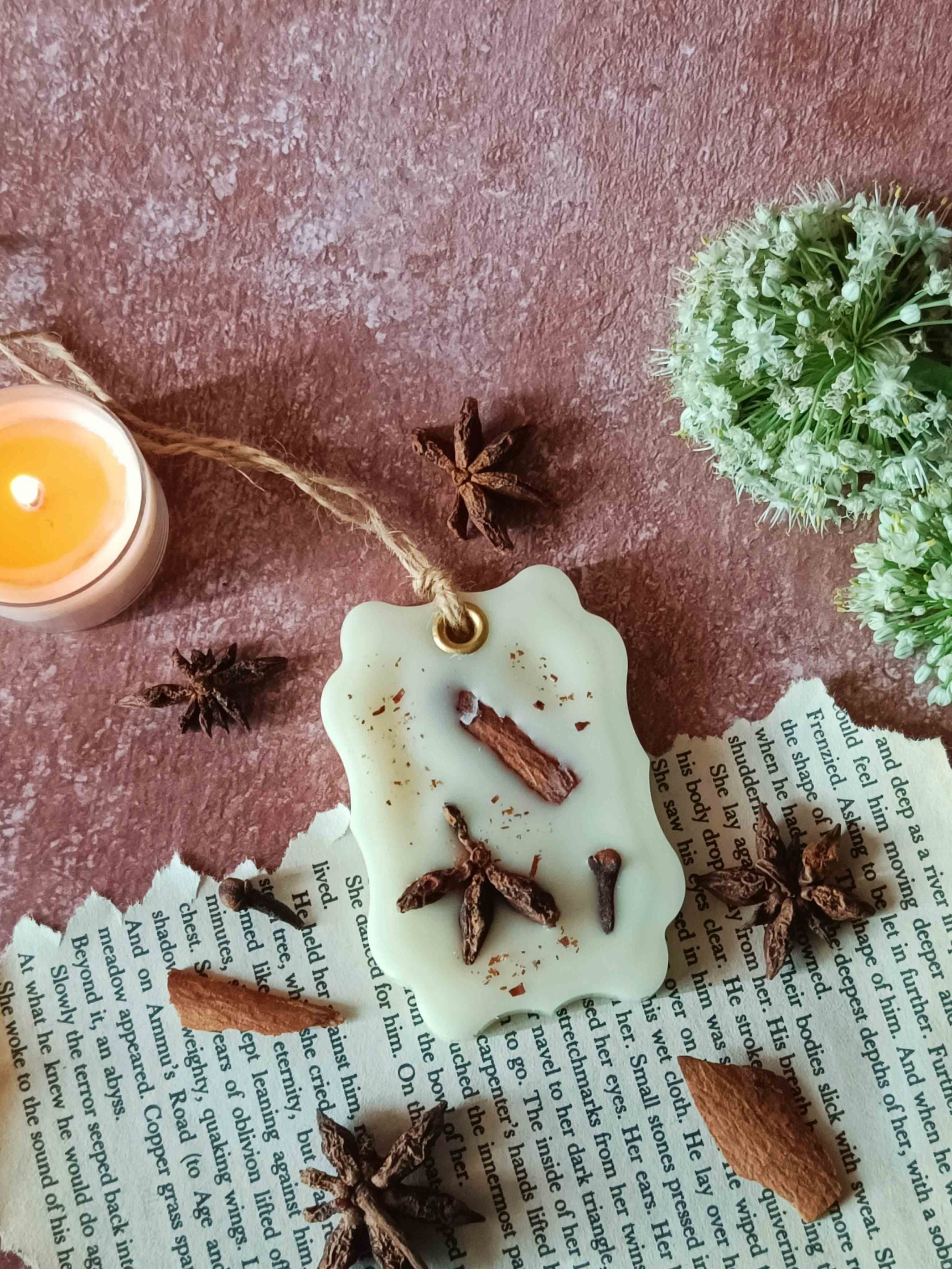 Scented Wax Sachet Rectangular Frame - Star Anise