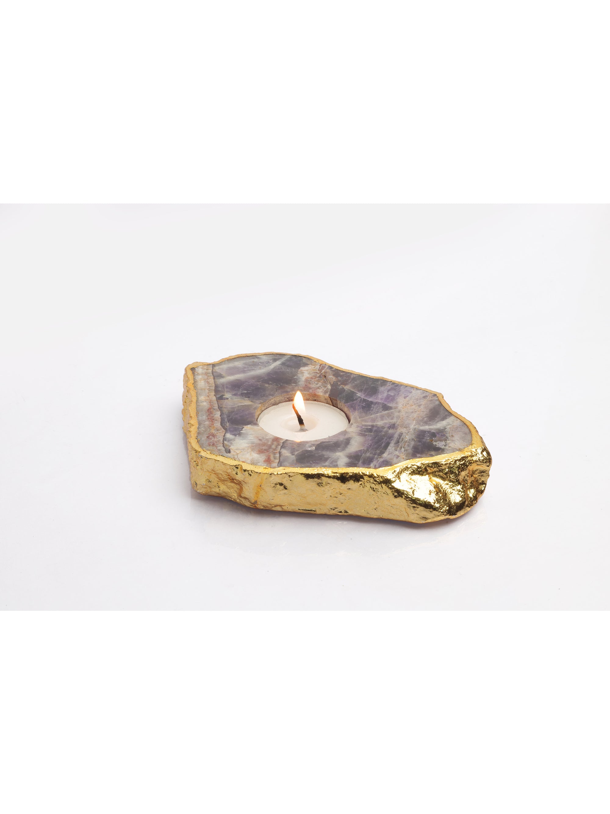 Semi Precious Tea Light Holder