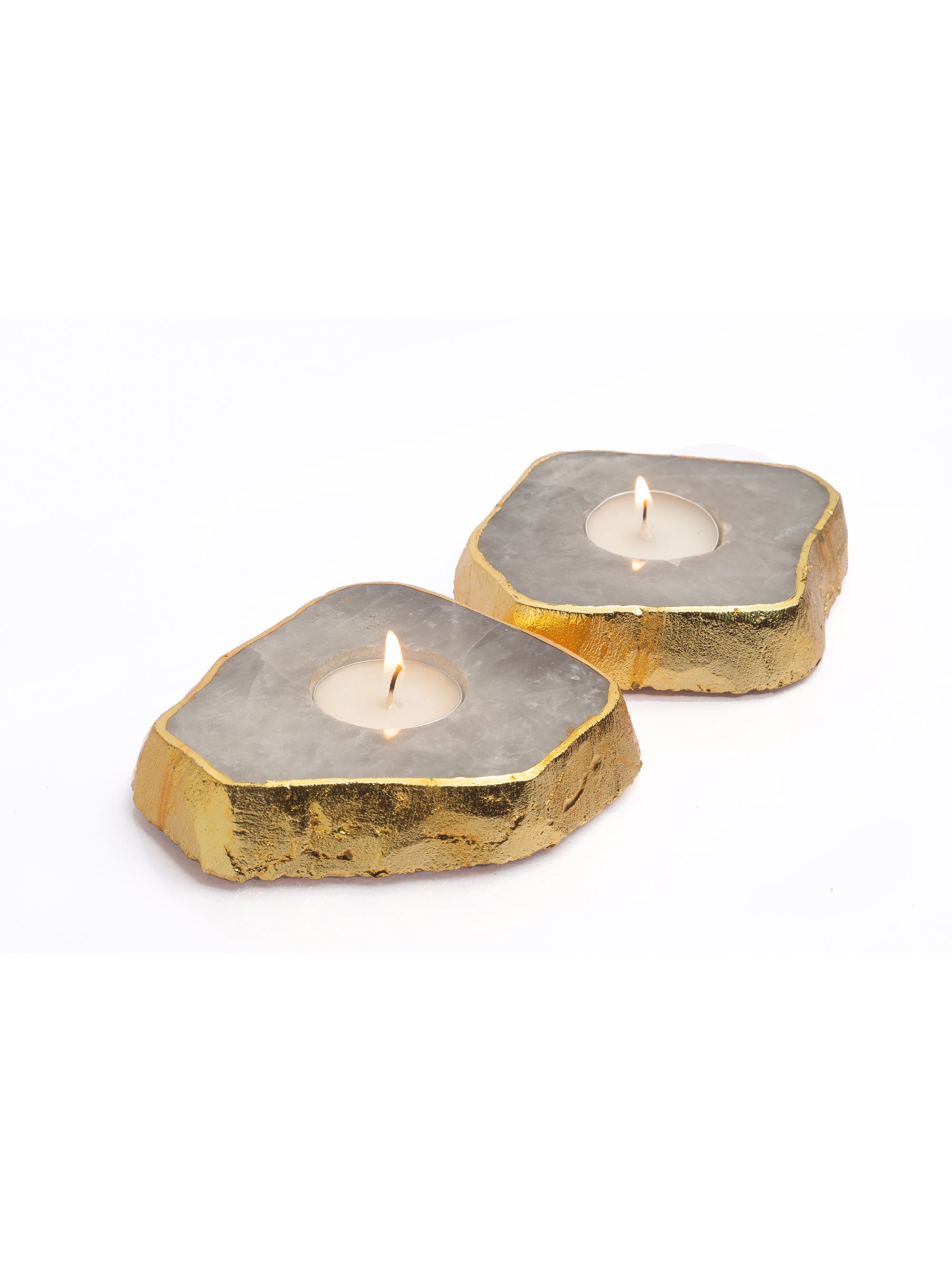 Semi Precious Tea Light Holder