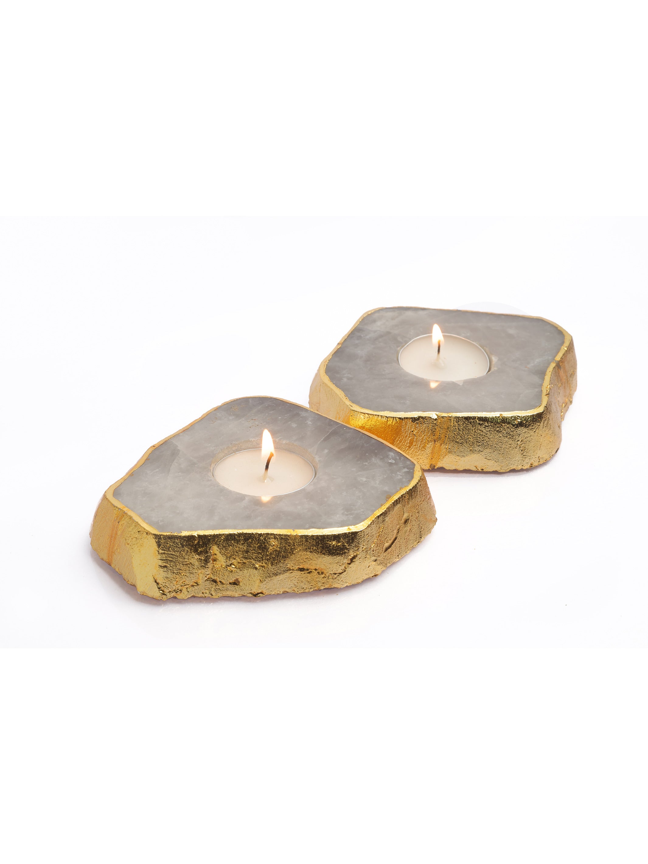 Semi Precious Tea Light Holder