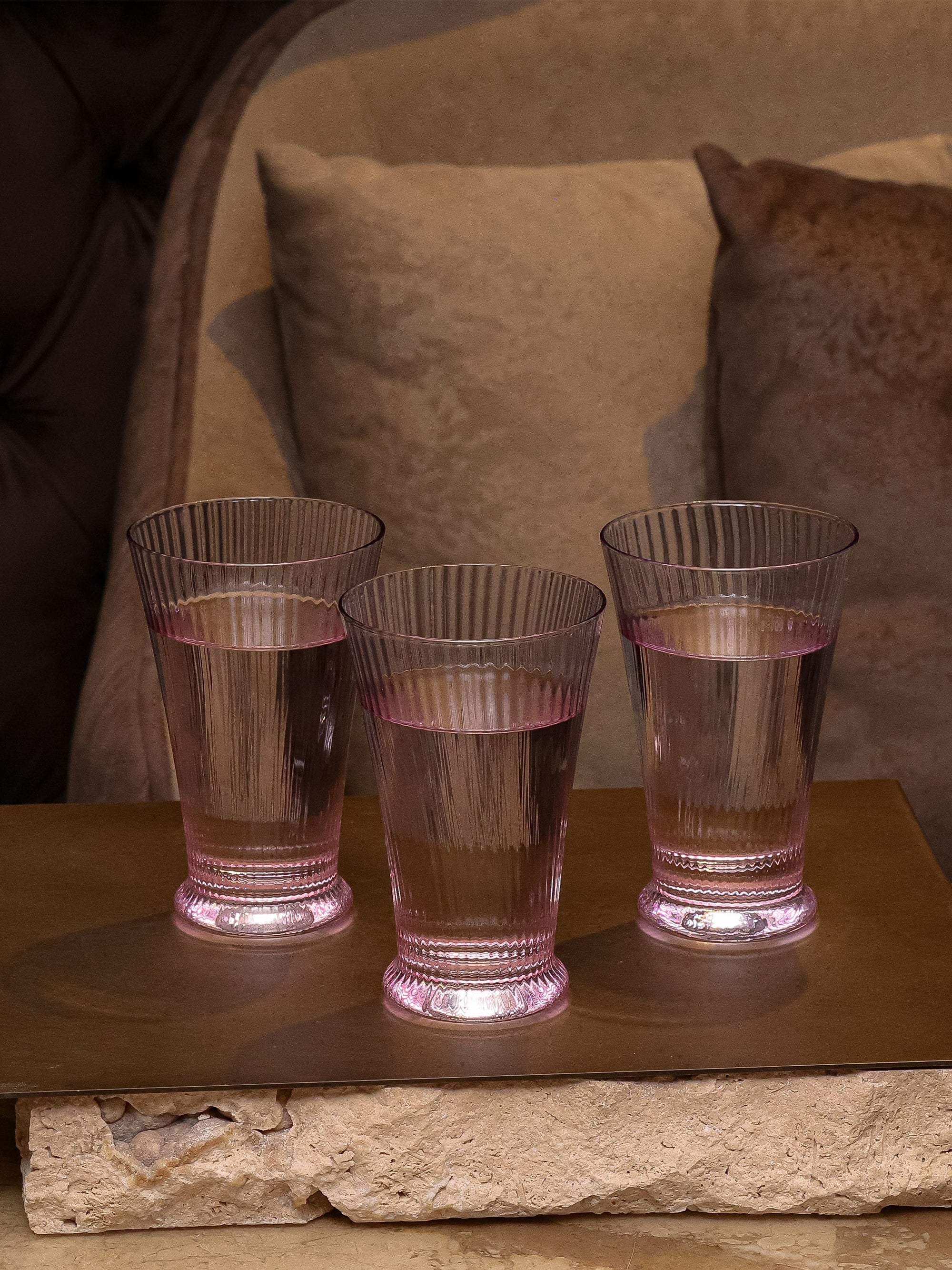 Shade Set Of 4 High Ball Glasses