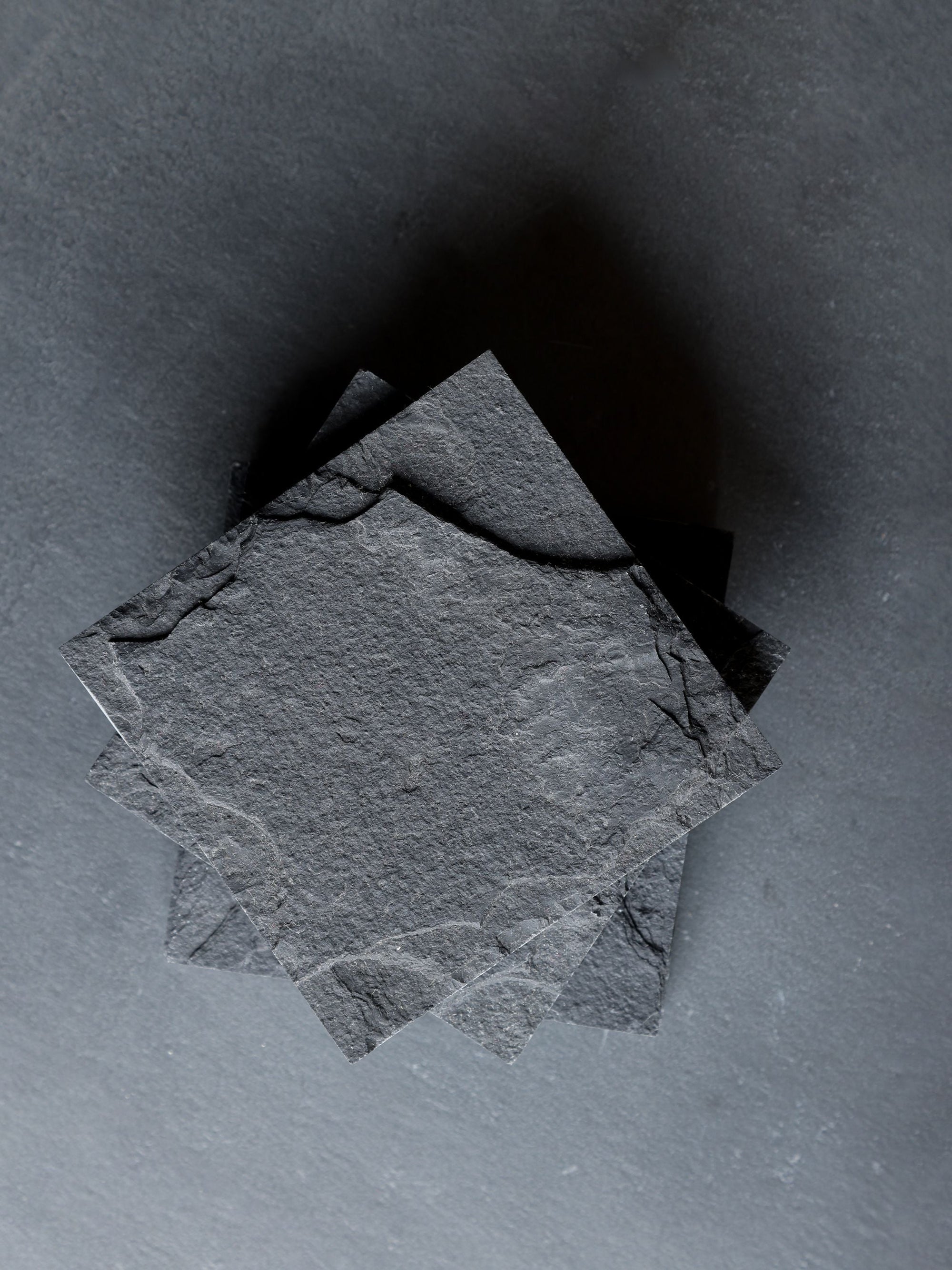 Slate Square Coasters - Set of 4