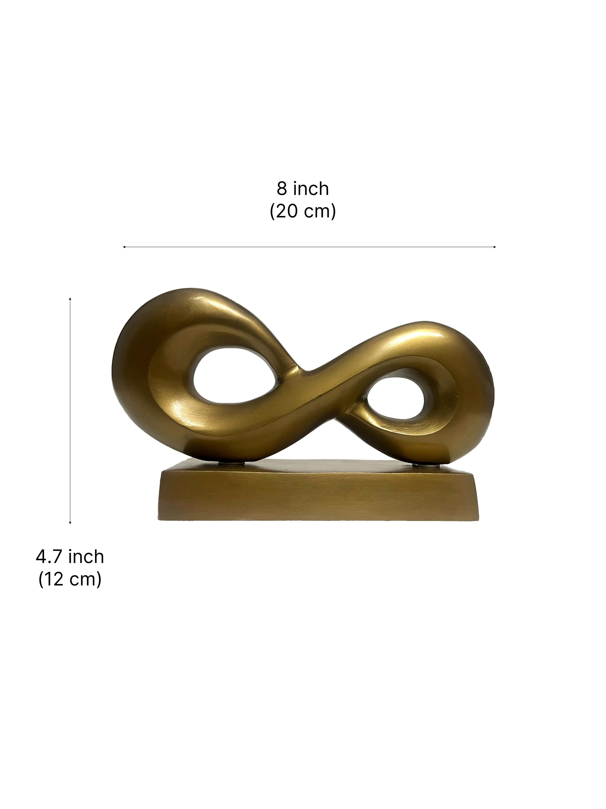 Infinity Loop Metal Sculpture