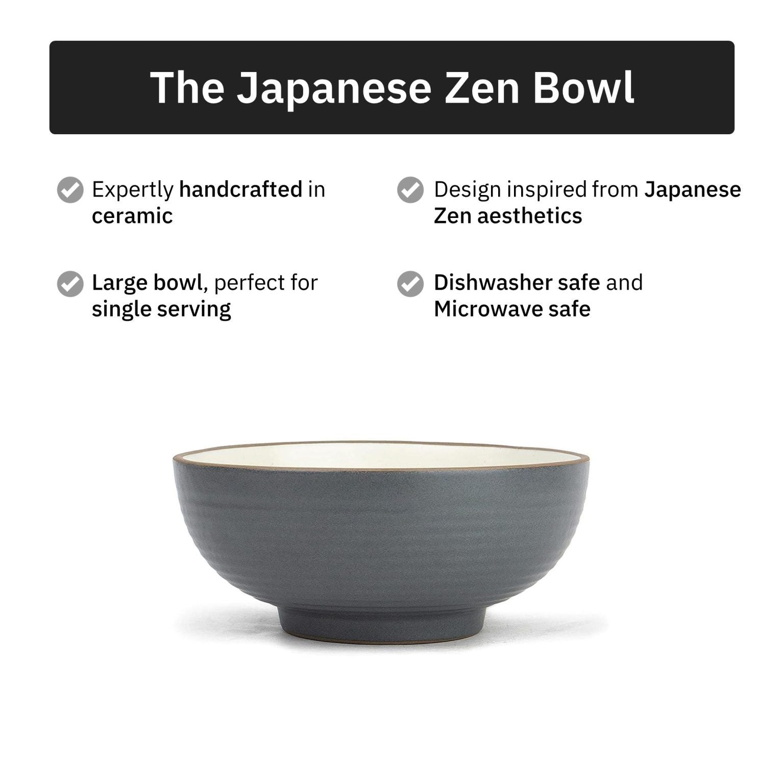 Japanese Zen Ceramic Bowl