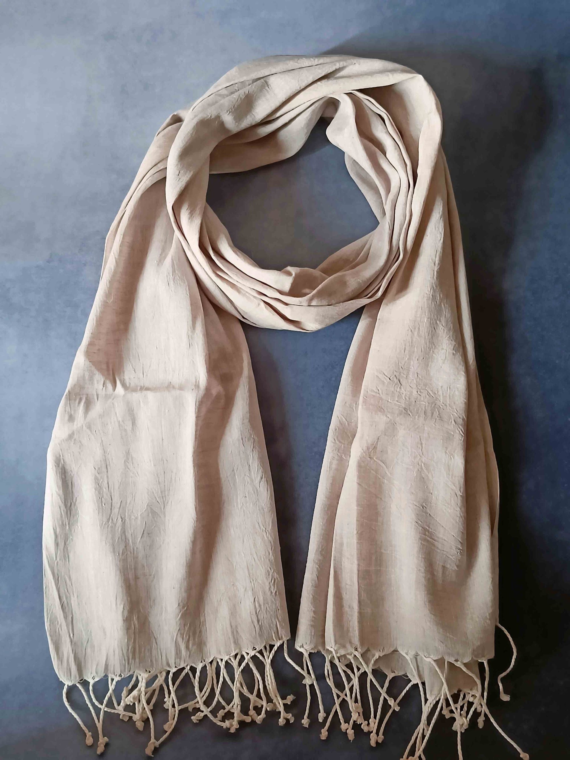 Smoke-Grey - Hemp Stole