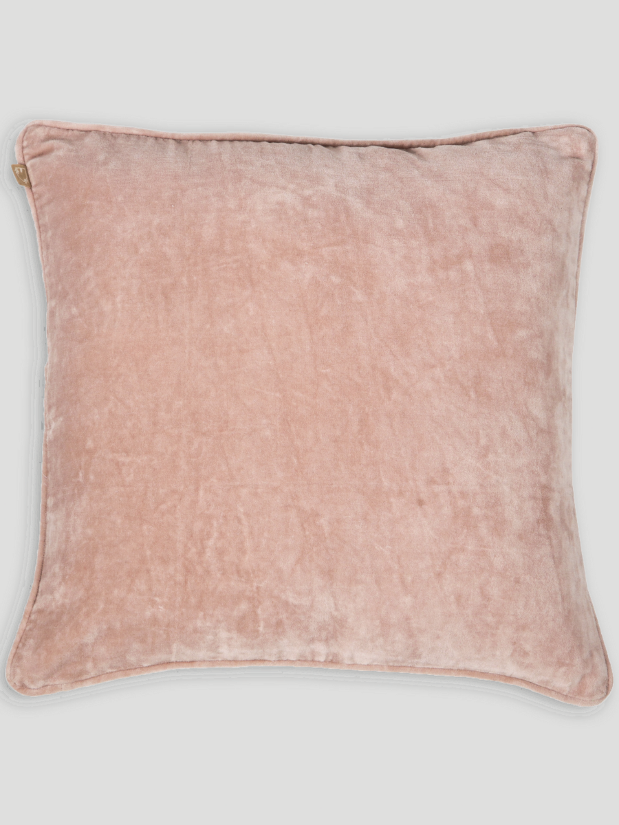 Soft Pink Velvet Cushion Cover