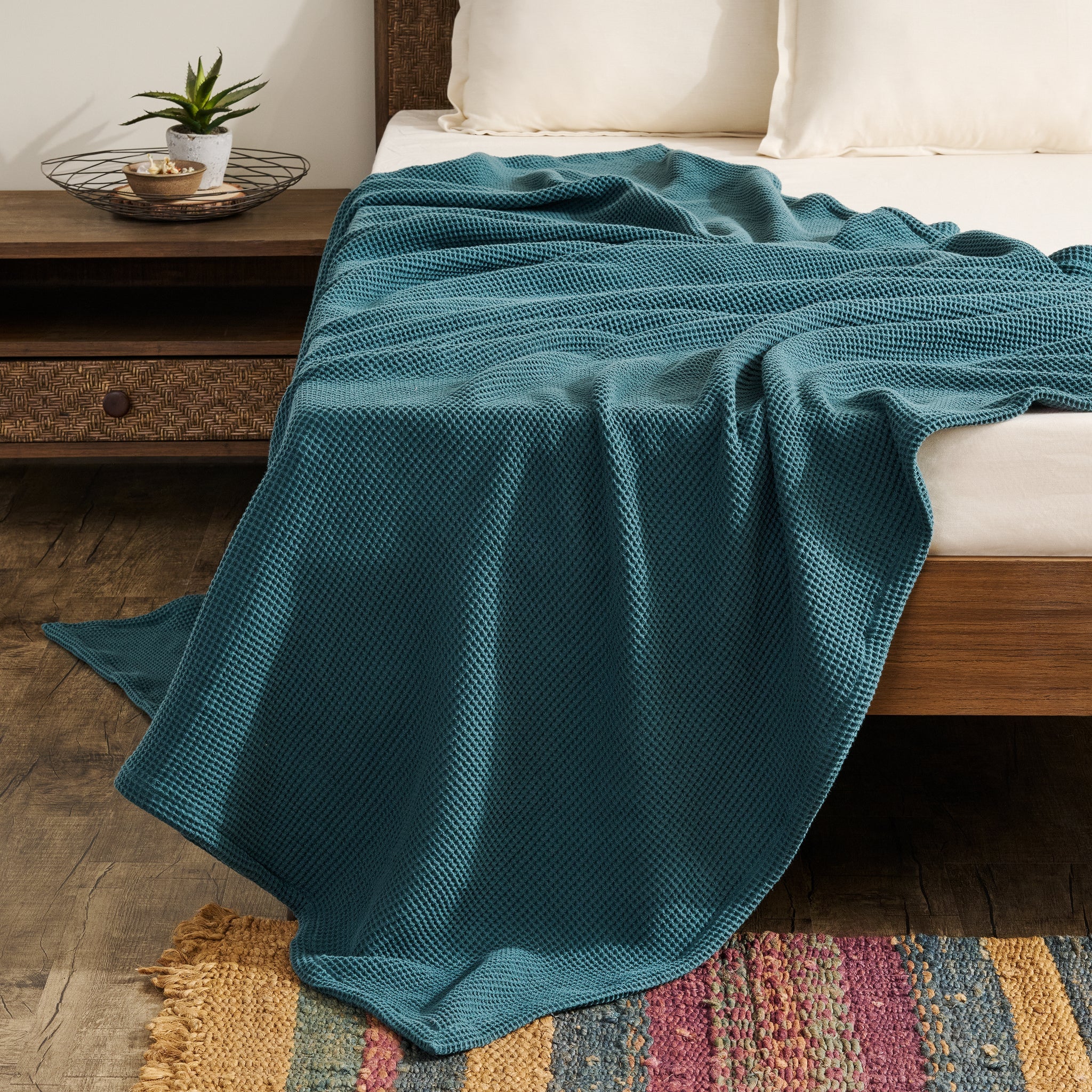 Soft Smock | Cotton | Waffle | Blanket