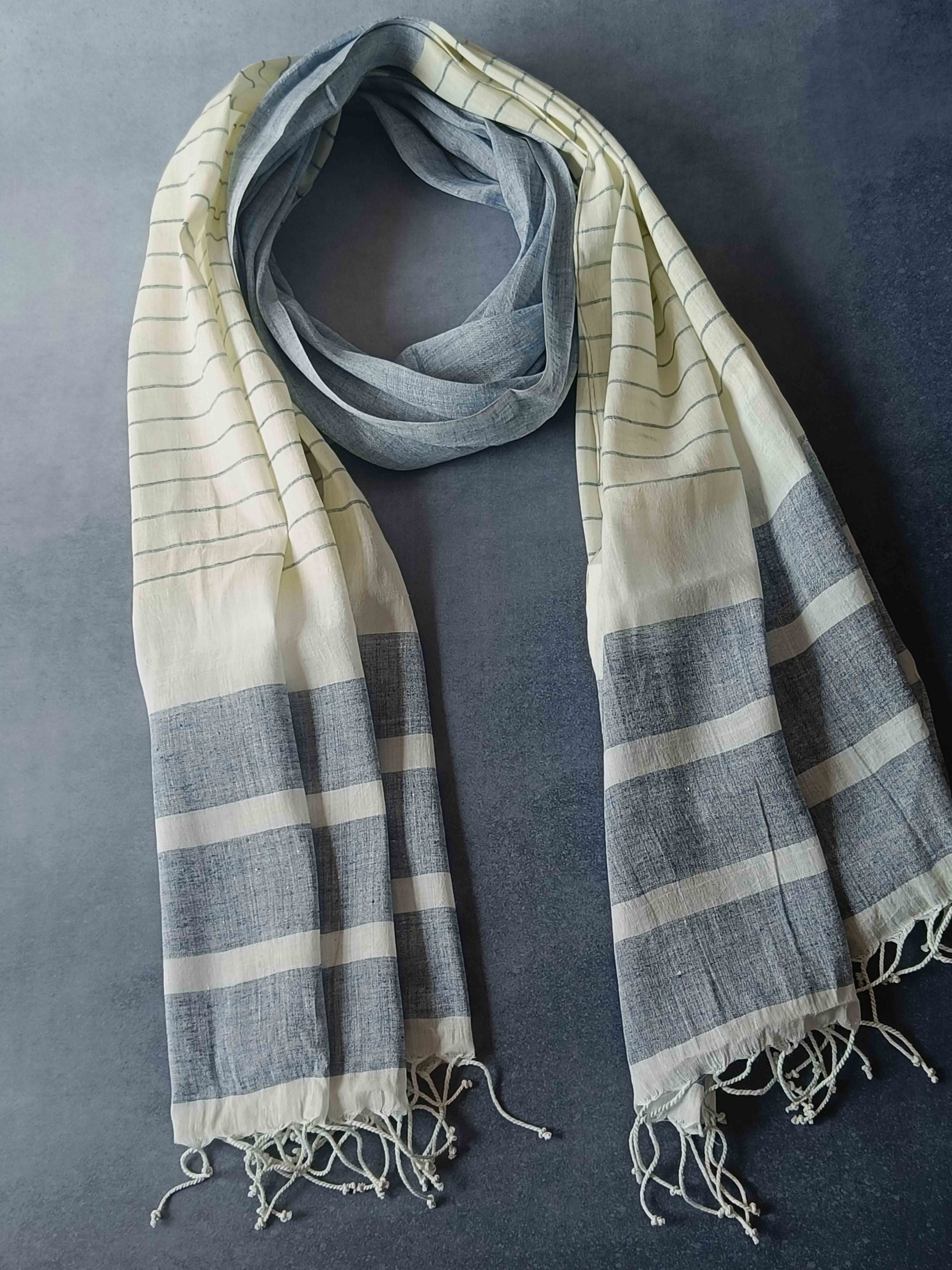 Striped - Hemp Stole III