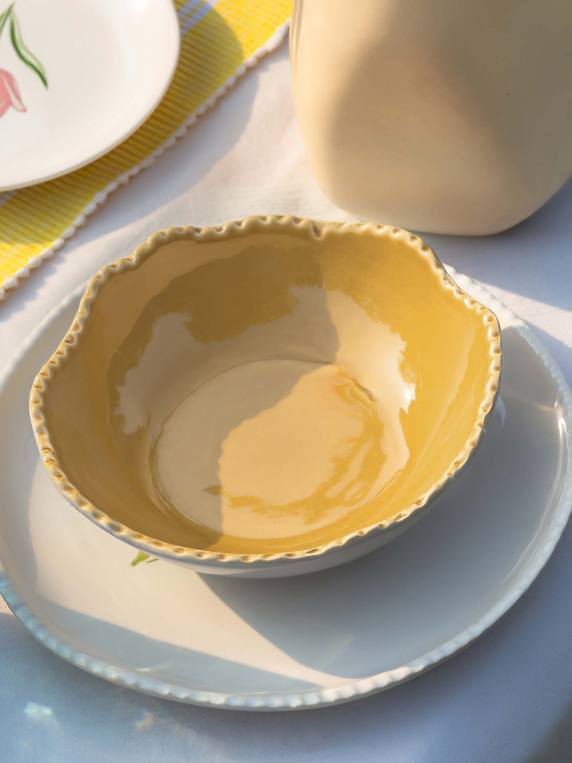 Ceramic Bowl - Sunshine